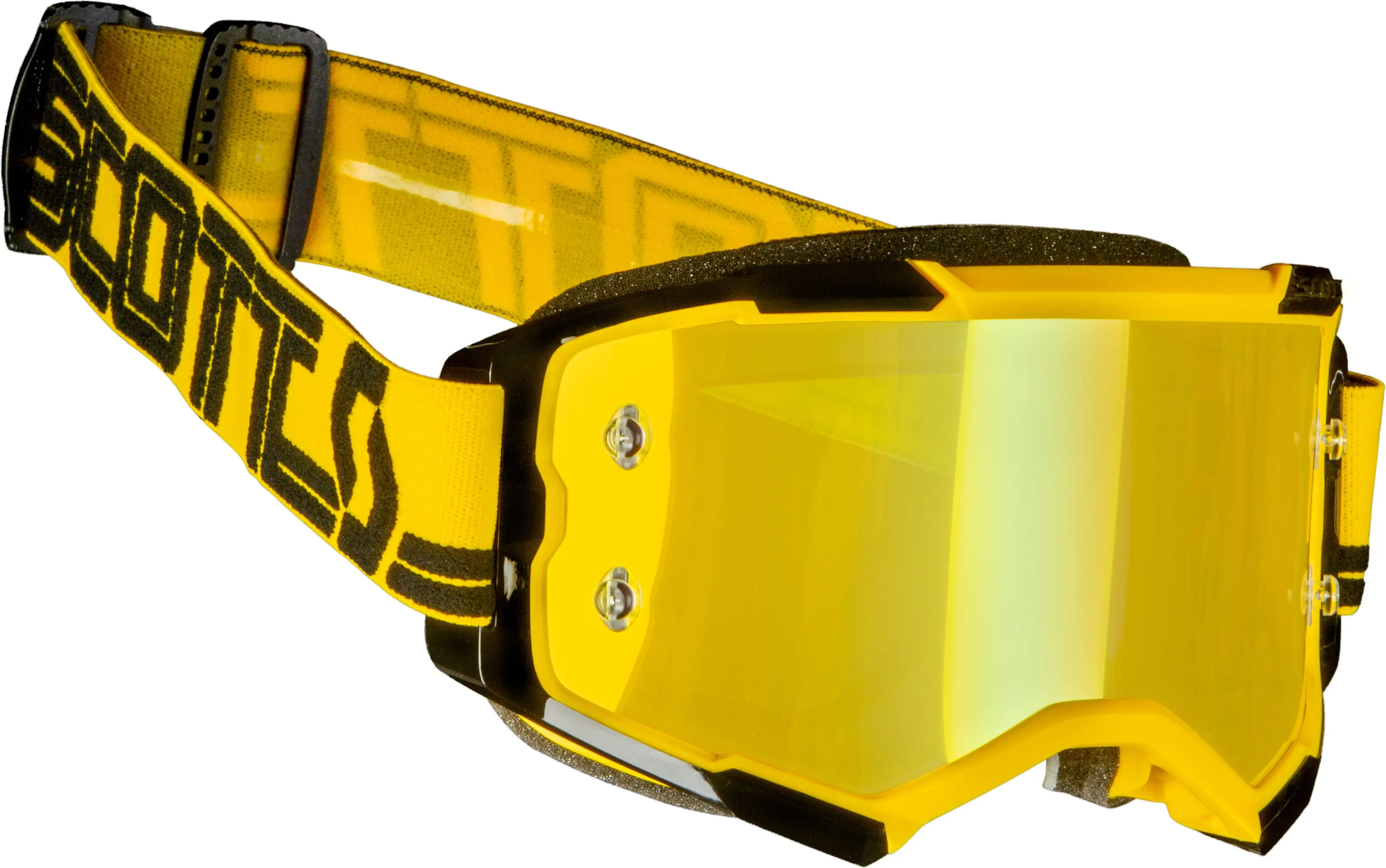 Fury Goggle Yellow/Black Yellow Chrome Works - Image 5