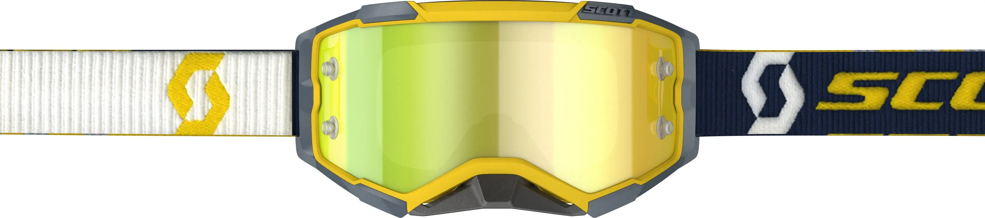 Fury Goggle Yellow/Blue Yellow Chrome Works
