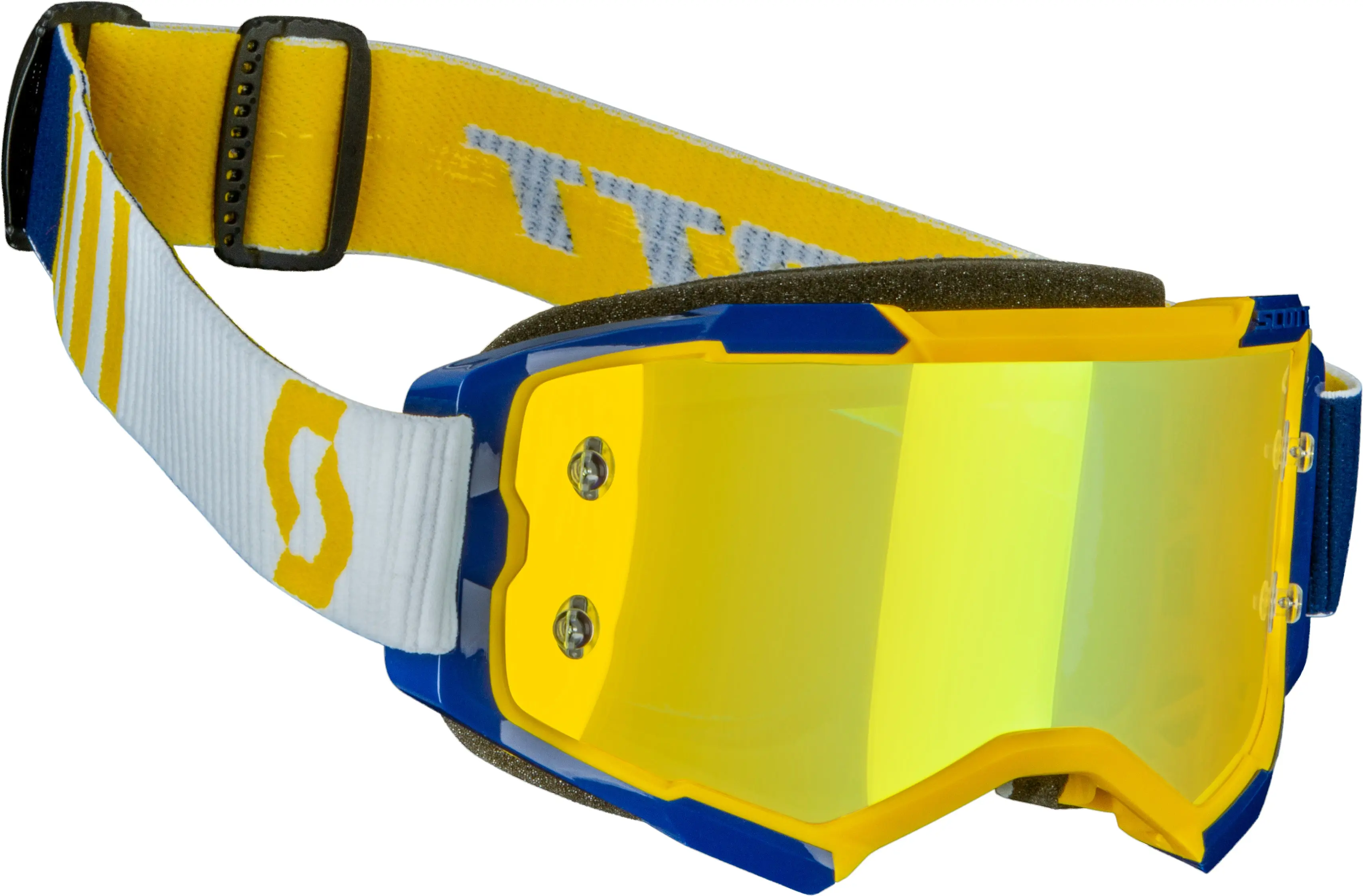 Fury Goggle Yellow/Blue Yellow Chrome Works - Image 4