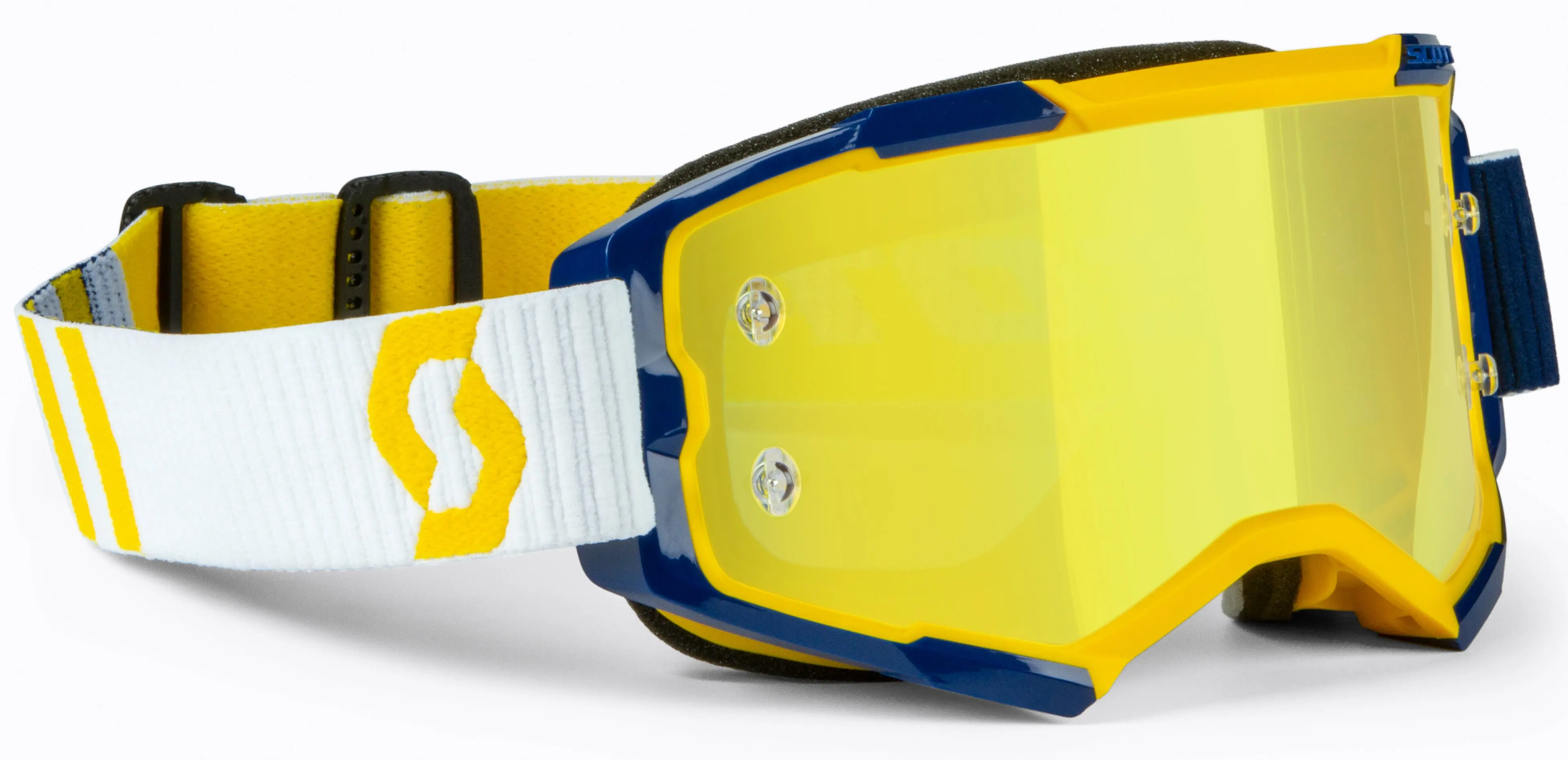 Fury Goggle Yellow/Blue Yellow Chrome Works - Image 6