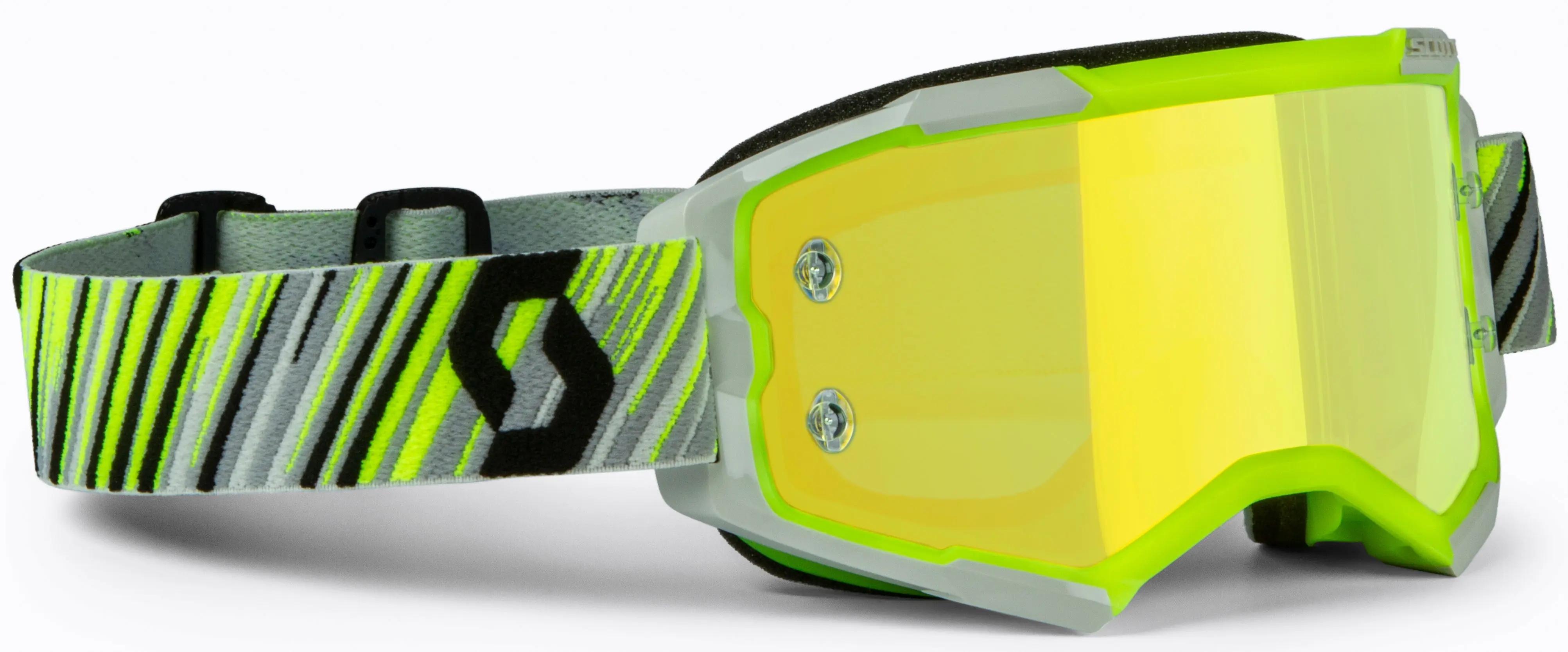 Fury Goggle Yellow/Grey Yellow Chrome Works - Image 6