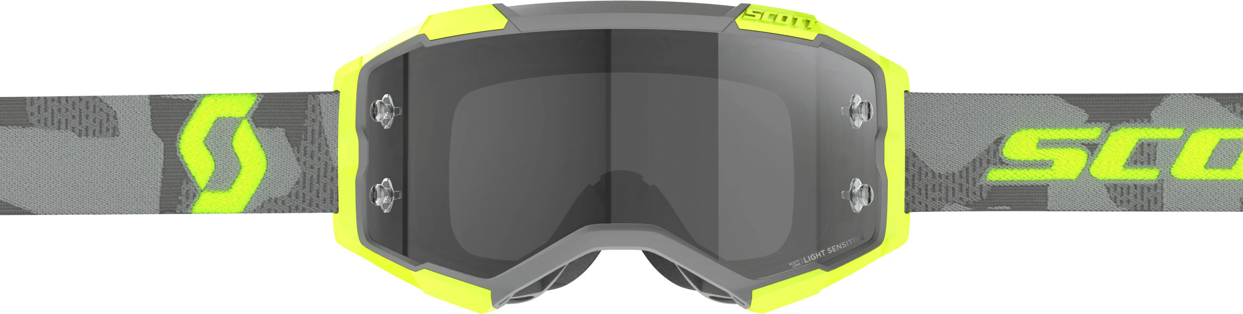 Fury Ls Goggle Lt Grey/Neon Ylw Grey Works - Image 2