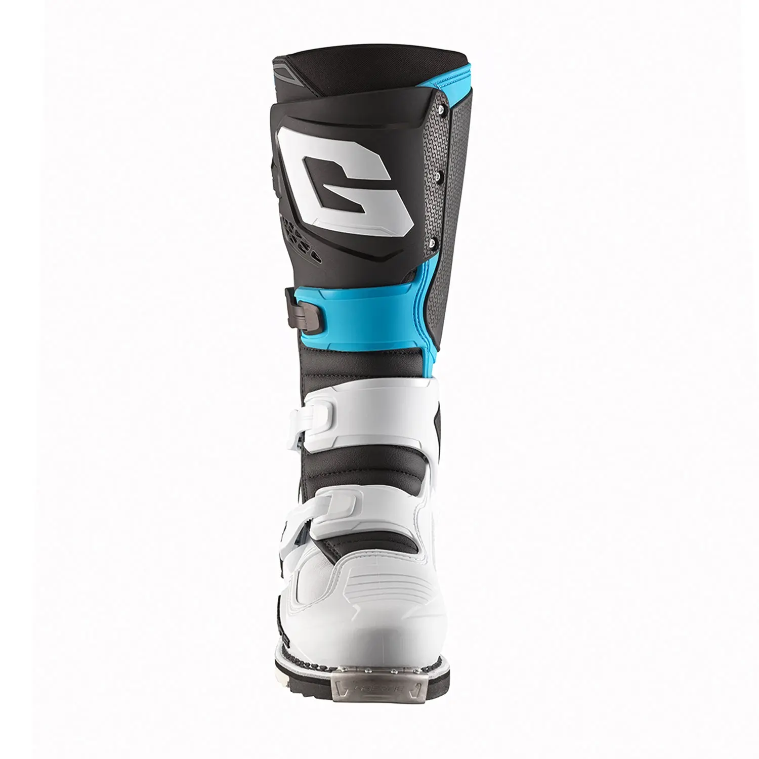 Gaerne SG22 Limited Edition White/Black/Light Blue Boots - Image 3