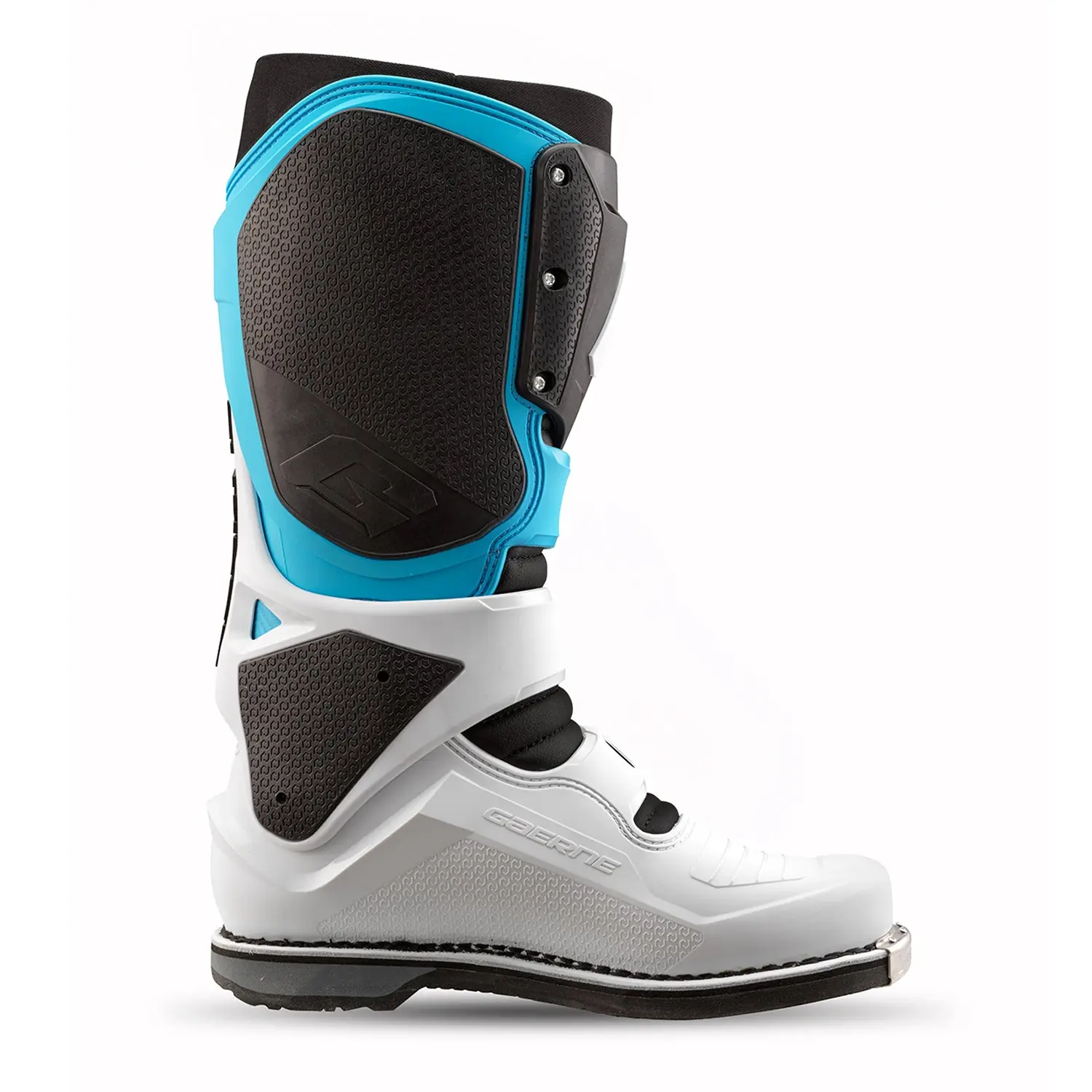 Gaerne SG22 Limited Edition White/Black/Light Blue Boots - Image 4