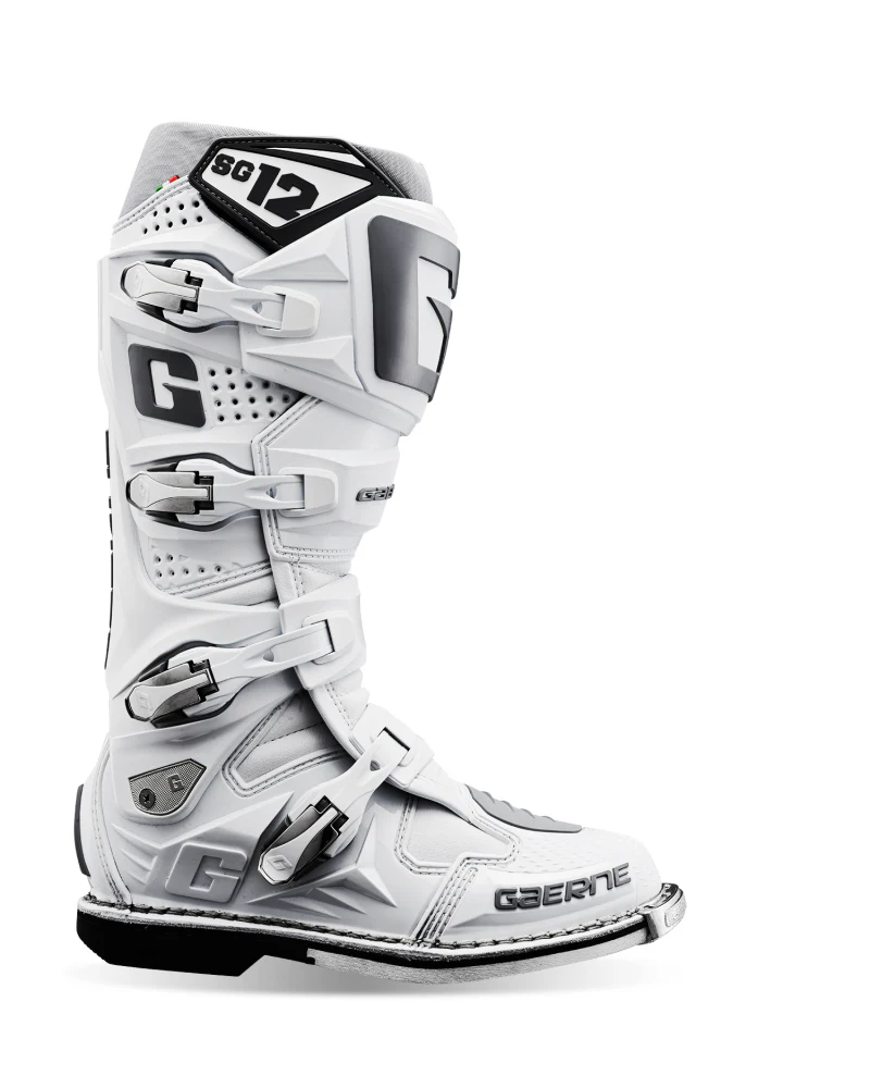 Gaerne SG12 Boots - White - Image 2