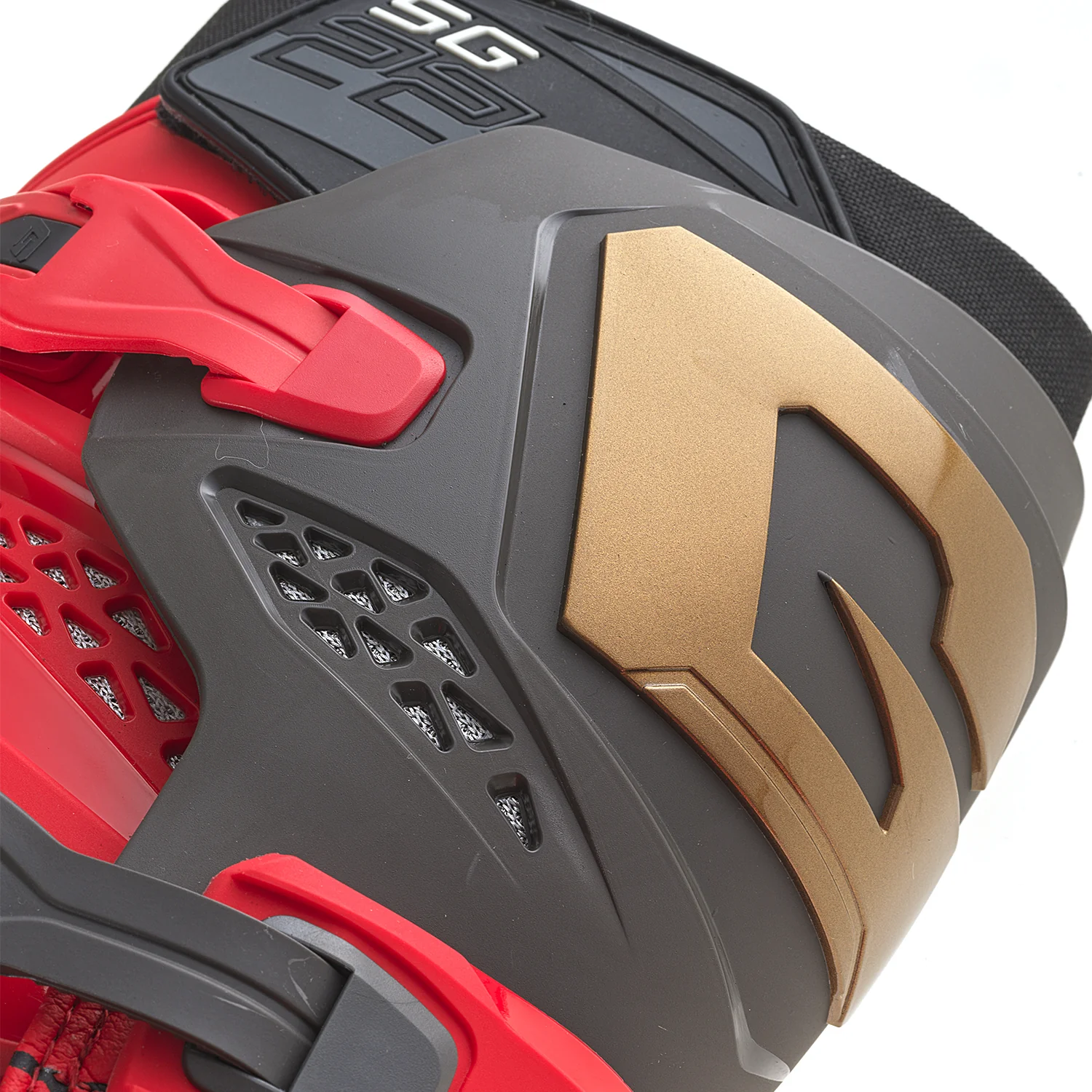 Gaerne SG22 Magma MJK Limited Edition Boots - Red/Black/Gold - Image 6