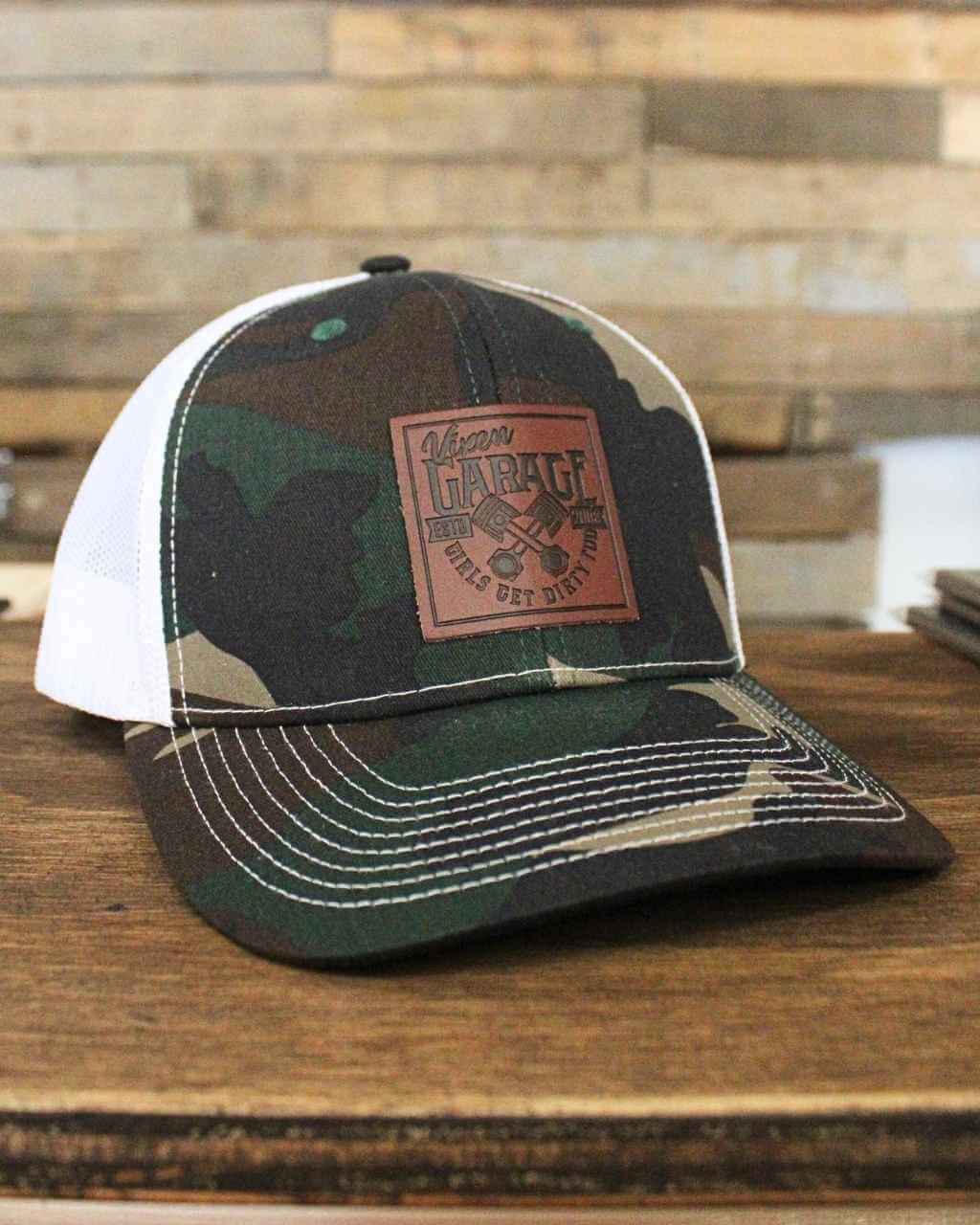 Garage Girls Camo Trucker Hat - Image 3