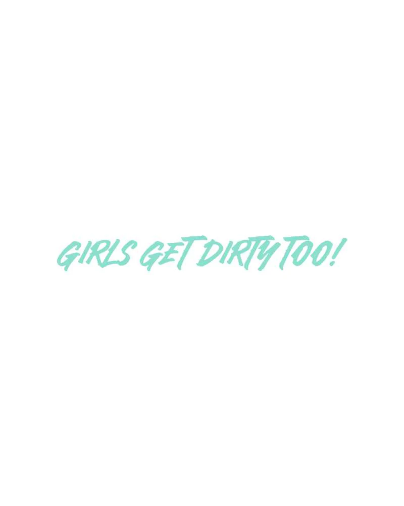 Girls Get Dirty Too! 4.0 Decal 1" x 8" - Image 4