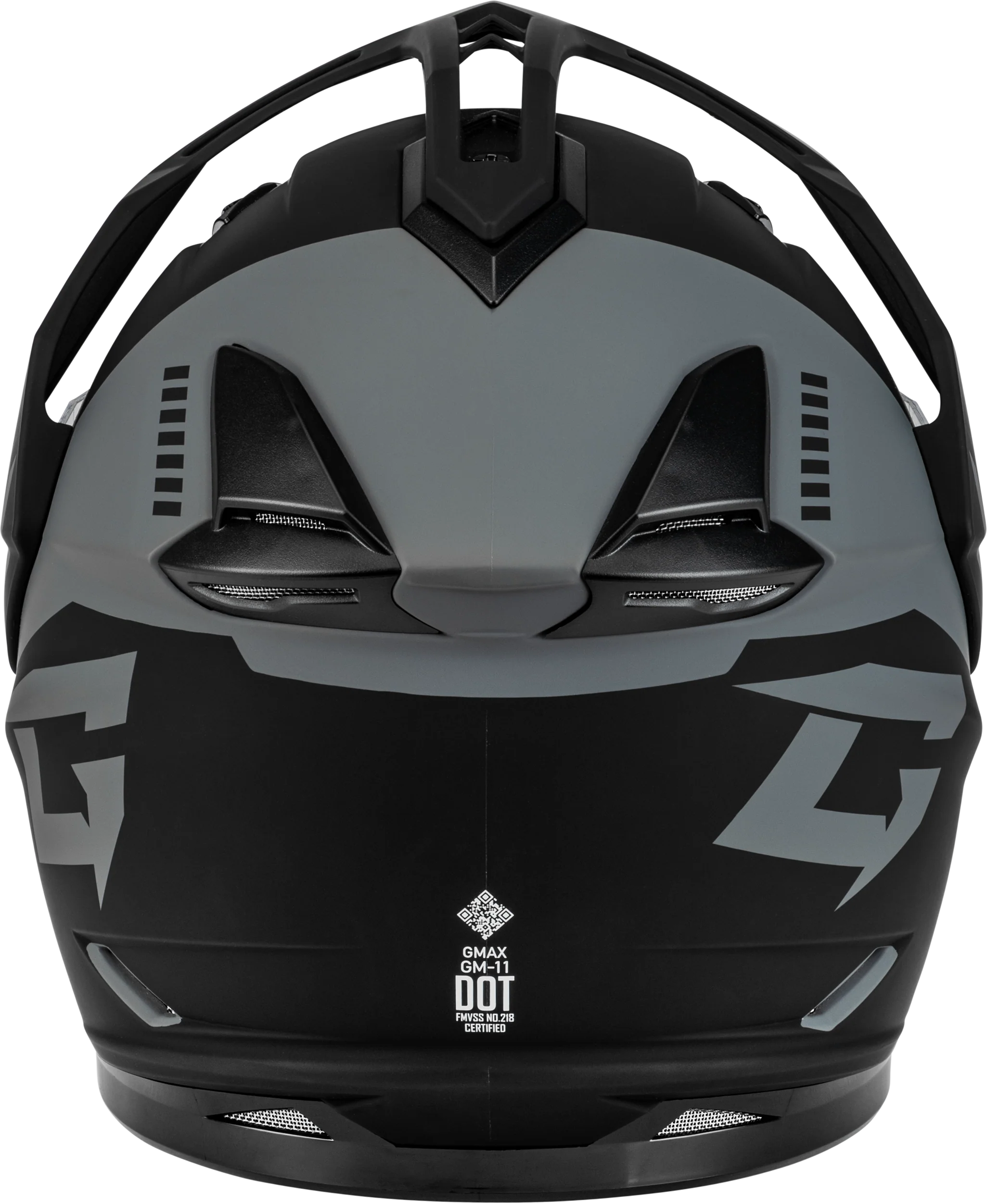 Gm 11s Ronin Snow Helmet W/ Elec Shld Matte Blk/Silver 3x