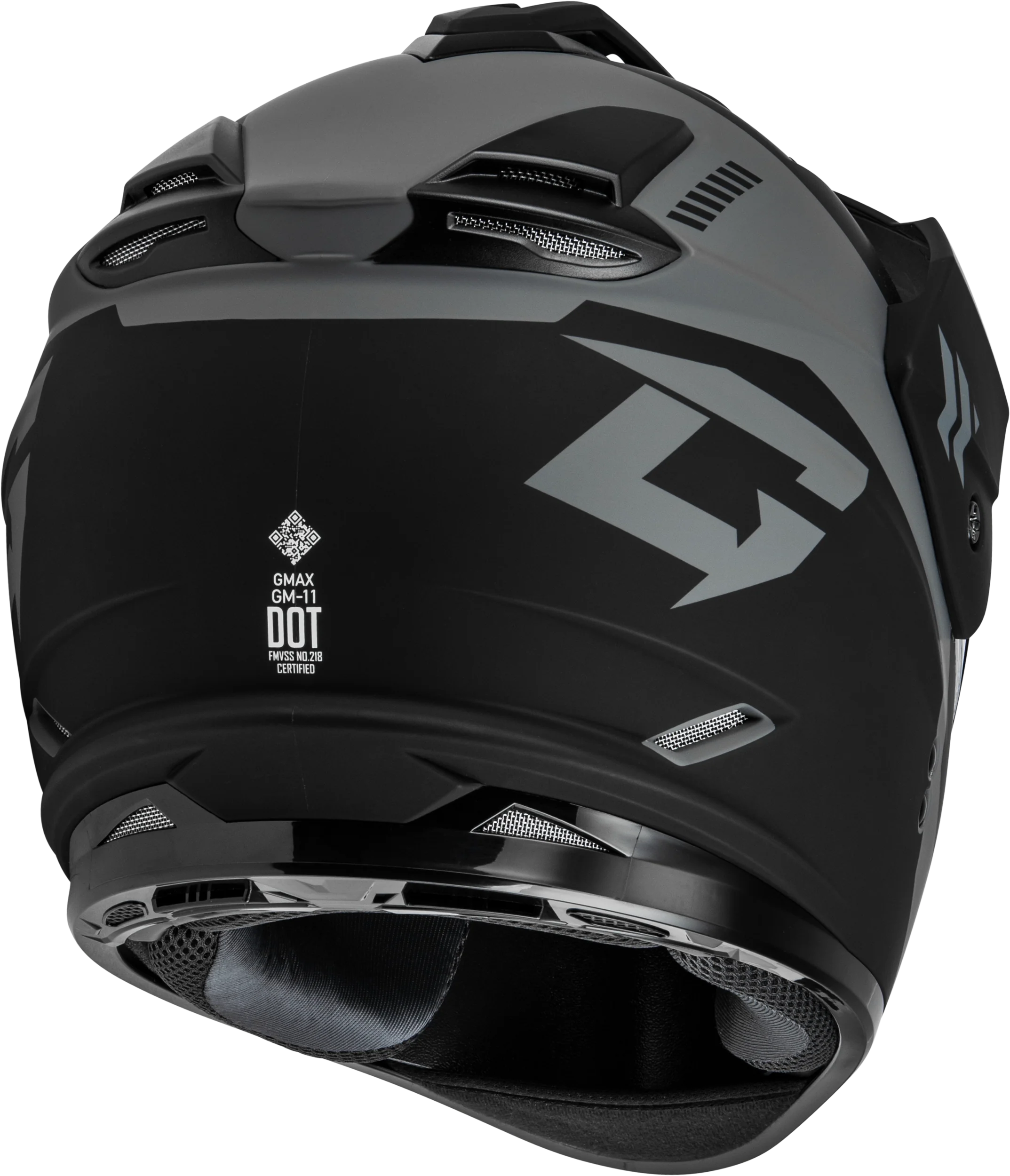 Gm 11s Ronin Snow Helmet W/ Elec Shld Matte Blk/Silver 3x - Image 3