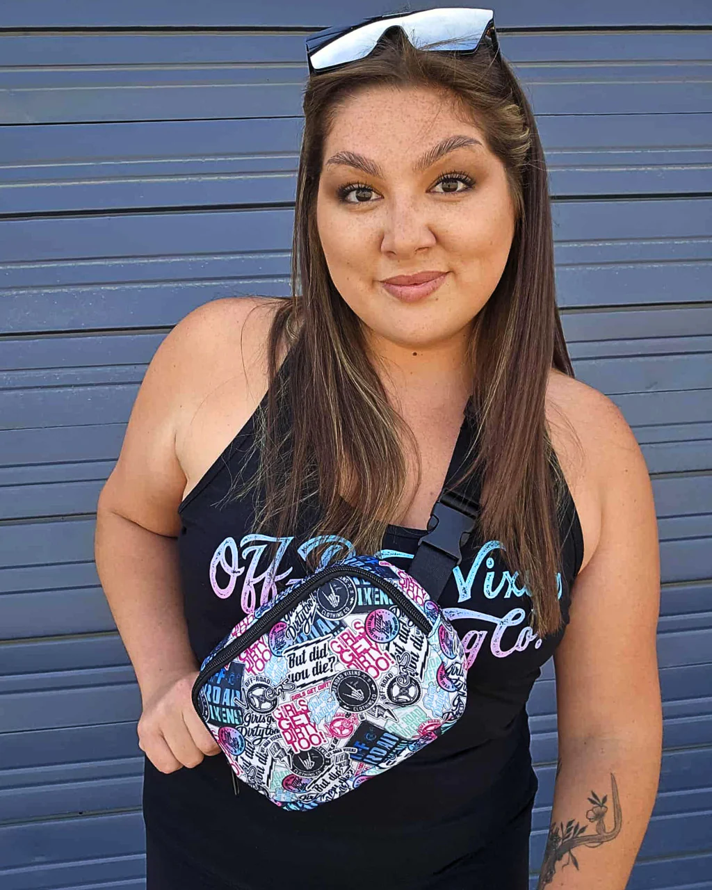 Graffiti Crossbody/Fannypack Bag - Off-Road Vixens - Image 2