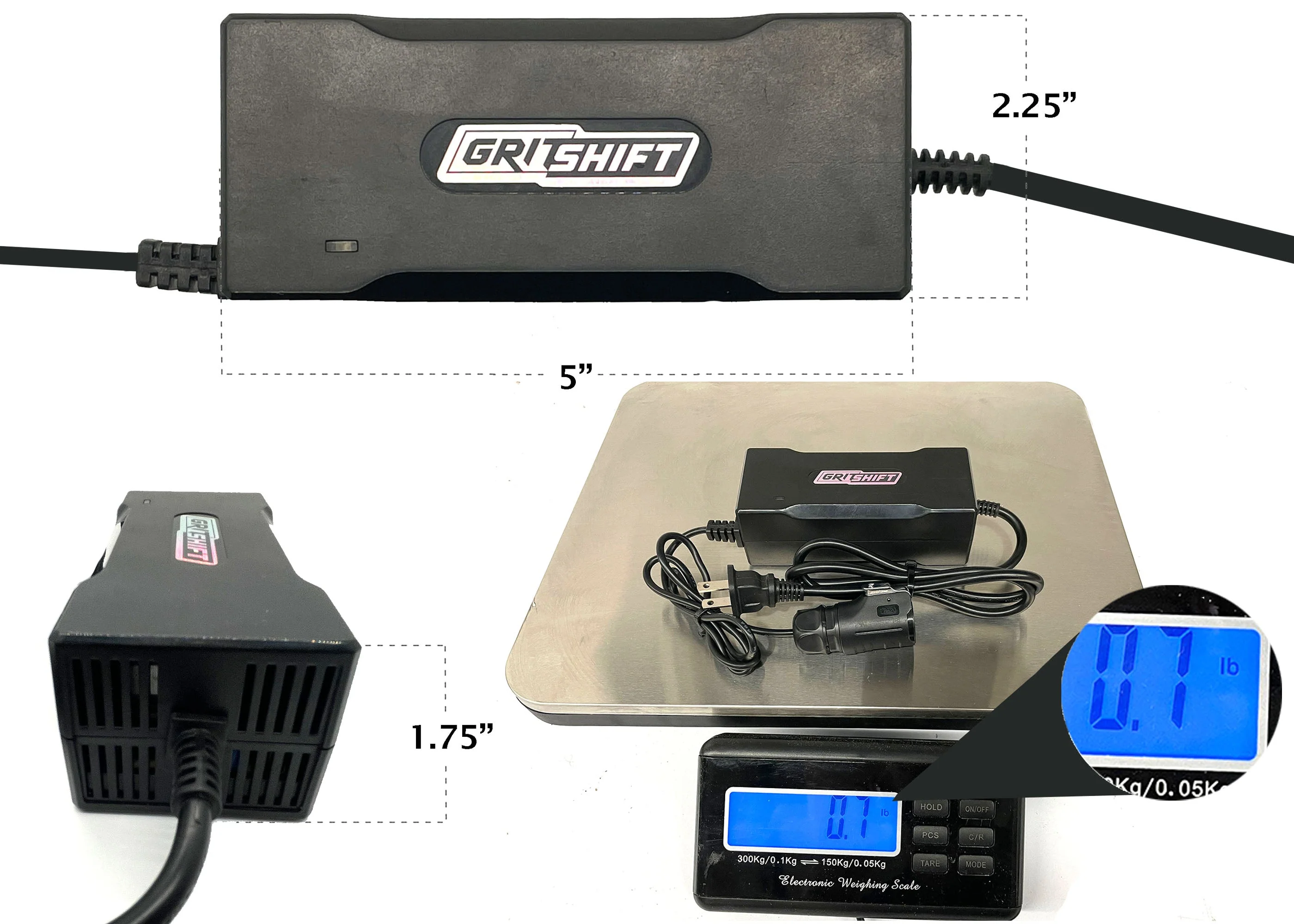 GritShift 60V 2 Amp Portable Charger - Image 5