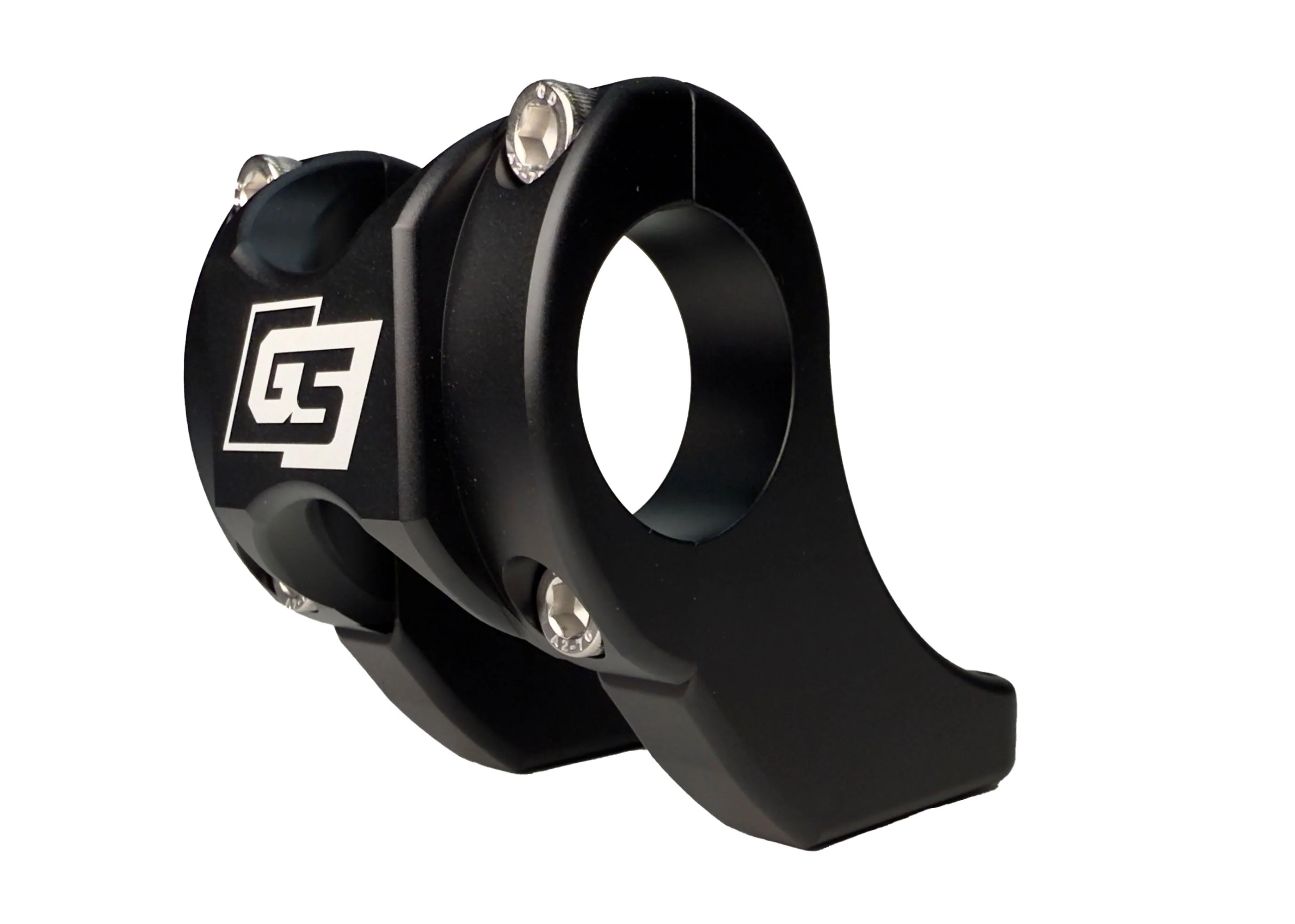 GritShift Direct Mount Stem Riser for E-Bikes, 2" Rise, for 31.8mm Bars - Image 2