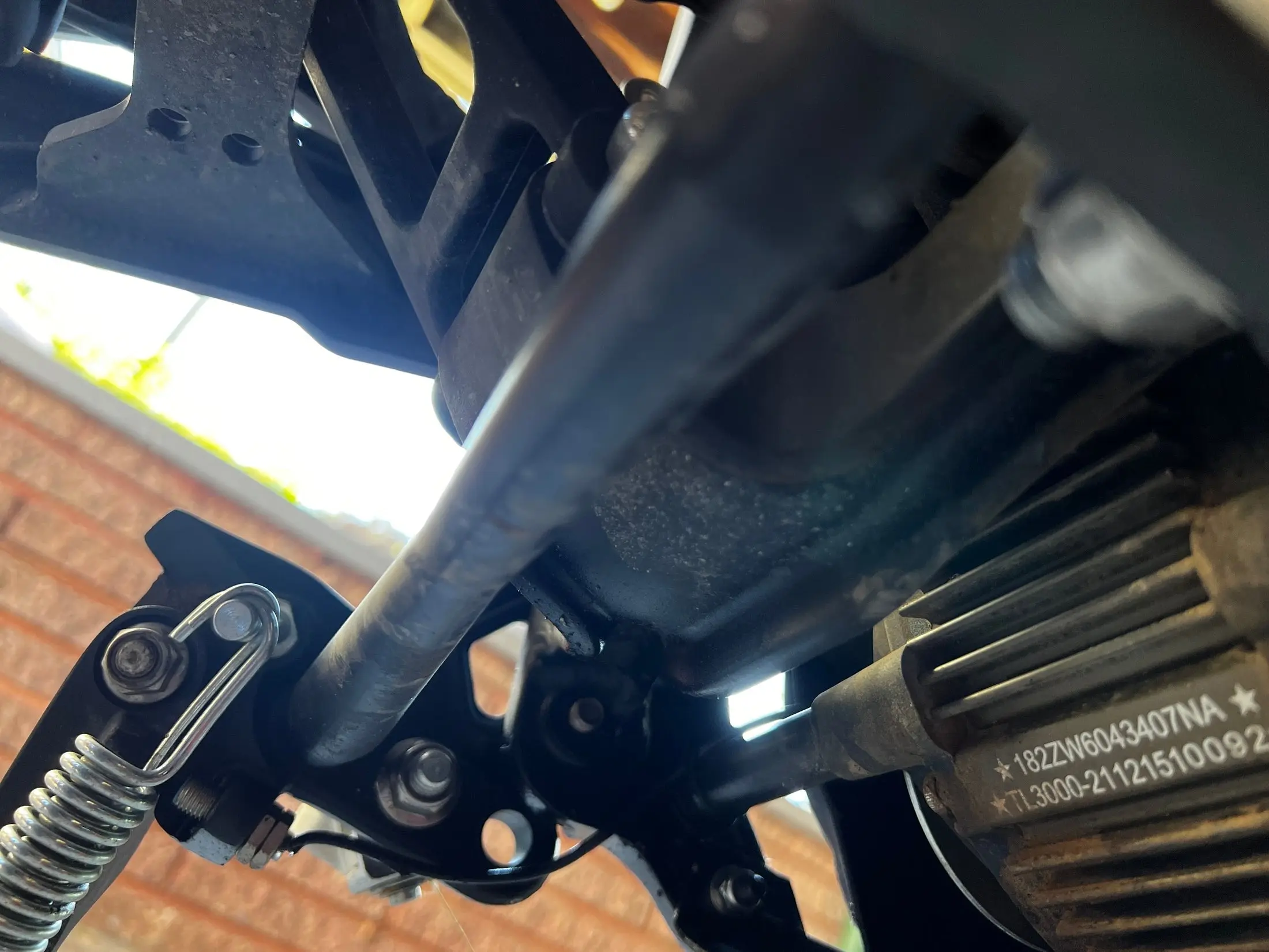 GritShift Talaria Sting Footpeg Support Brace (V2 Frame) - Image 4
