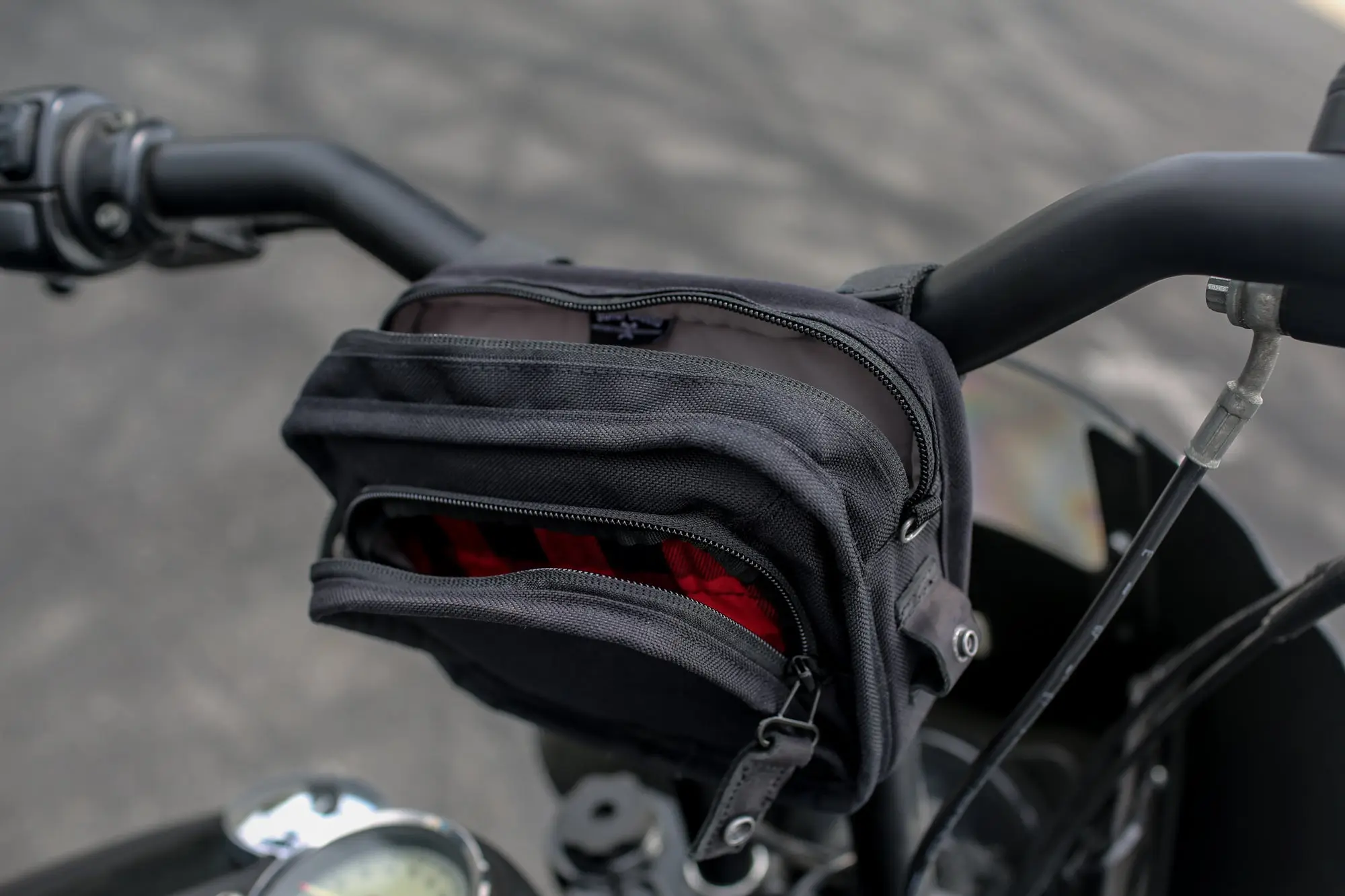 Burley H Bar Bag - Black - Image 4