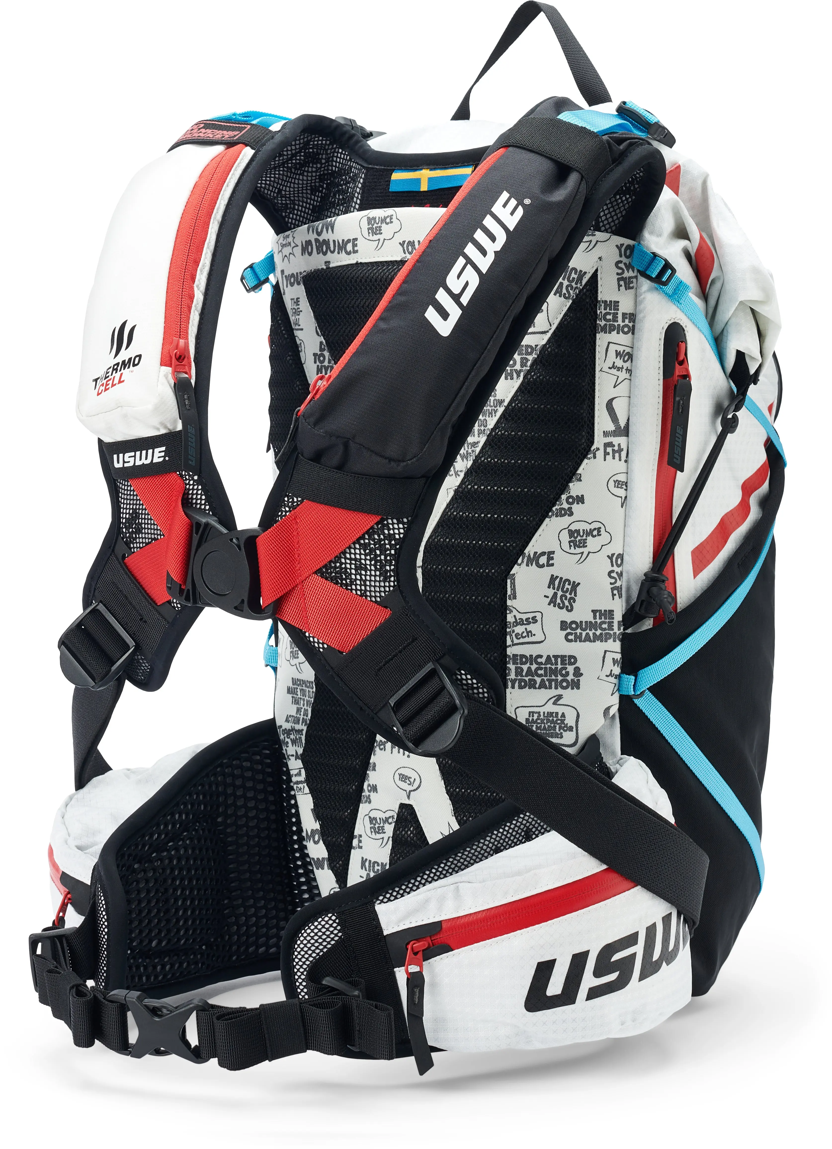 USWE Hajker Pro 30 Winter Daypack Waterproof White/Black - Image 2