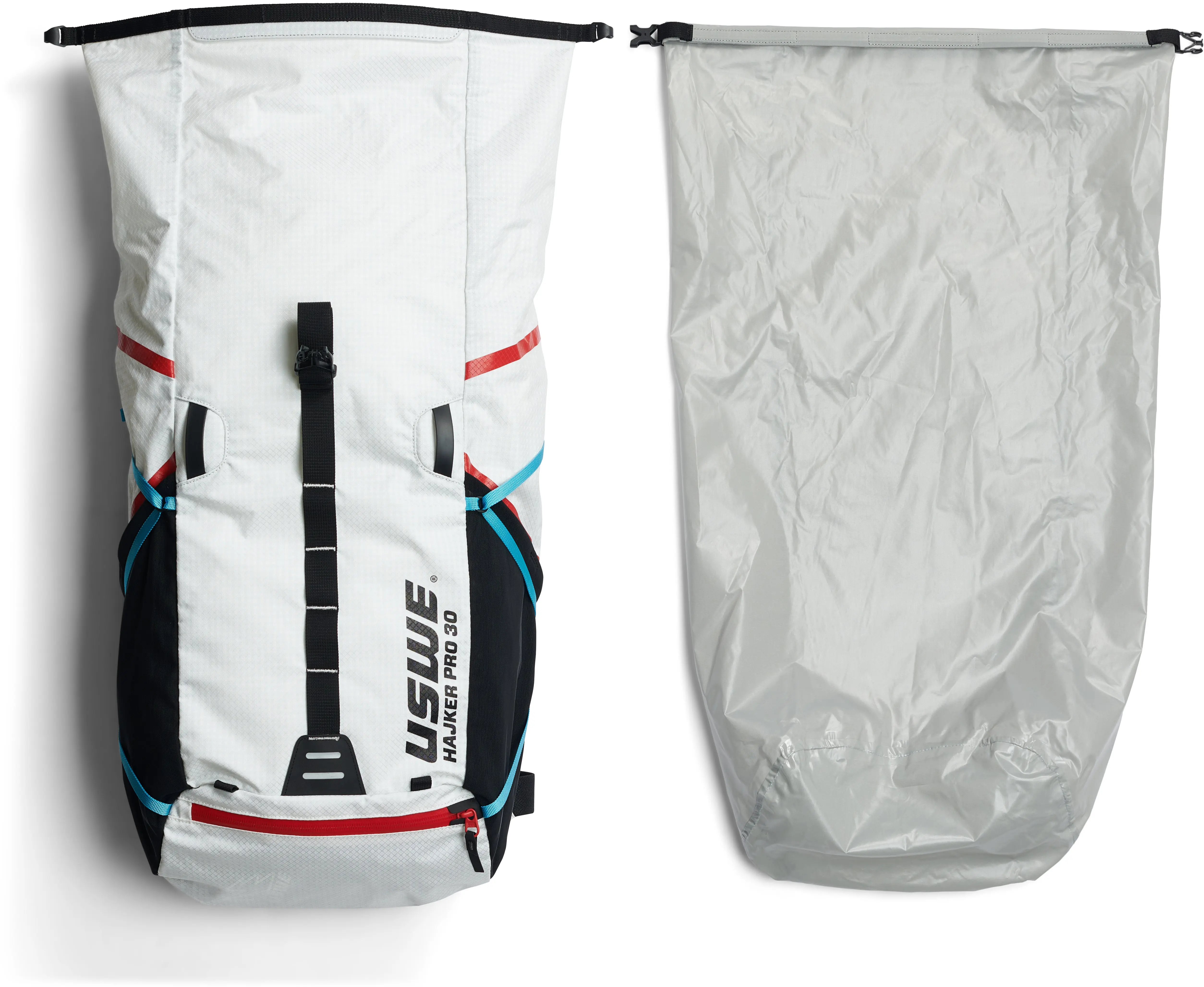 USWE Hajker Pro 30 Winter Daypack Waterproof White/Black - Image 7