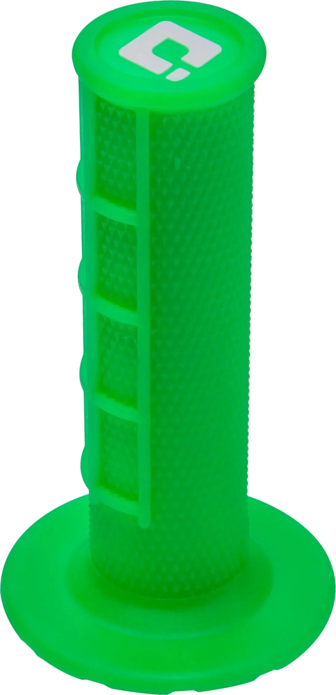 ODI Half Waffle Lock On Grip - Neon Green