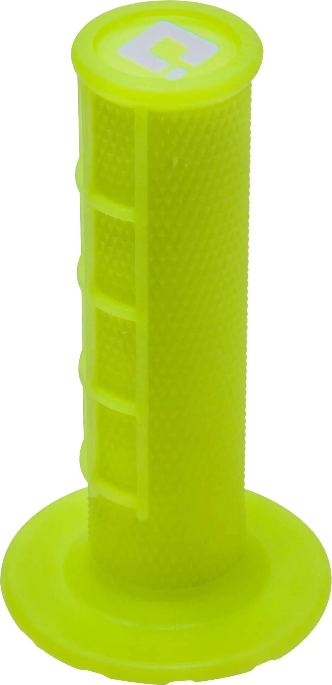 ODI Half Waffle Lock On Grip - Neon Yellow
