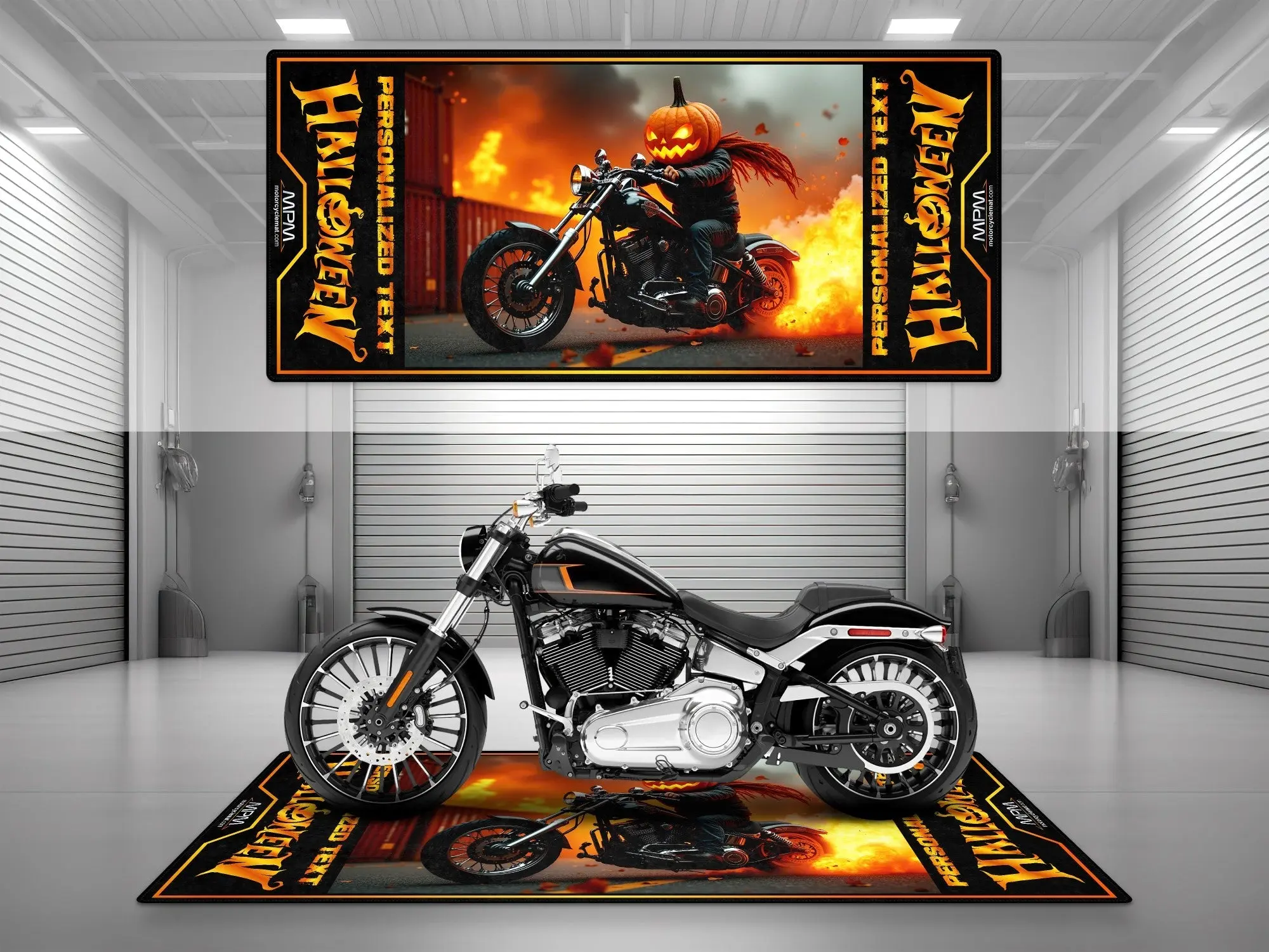 Halloween Special: Spooky Style Motorcycle Mat – Limited Edition! - Image 3