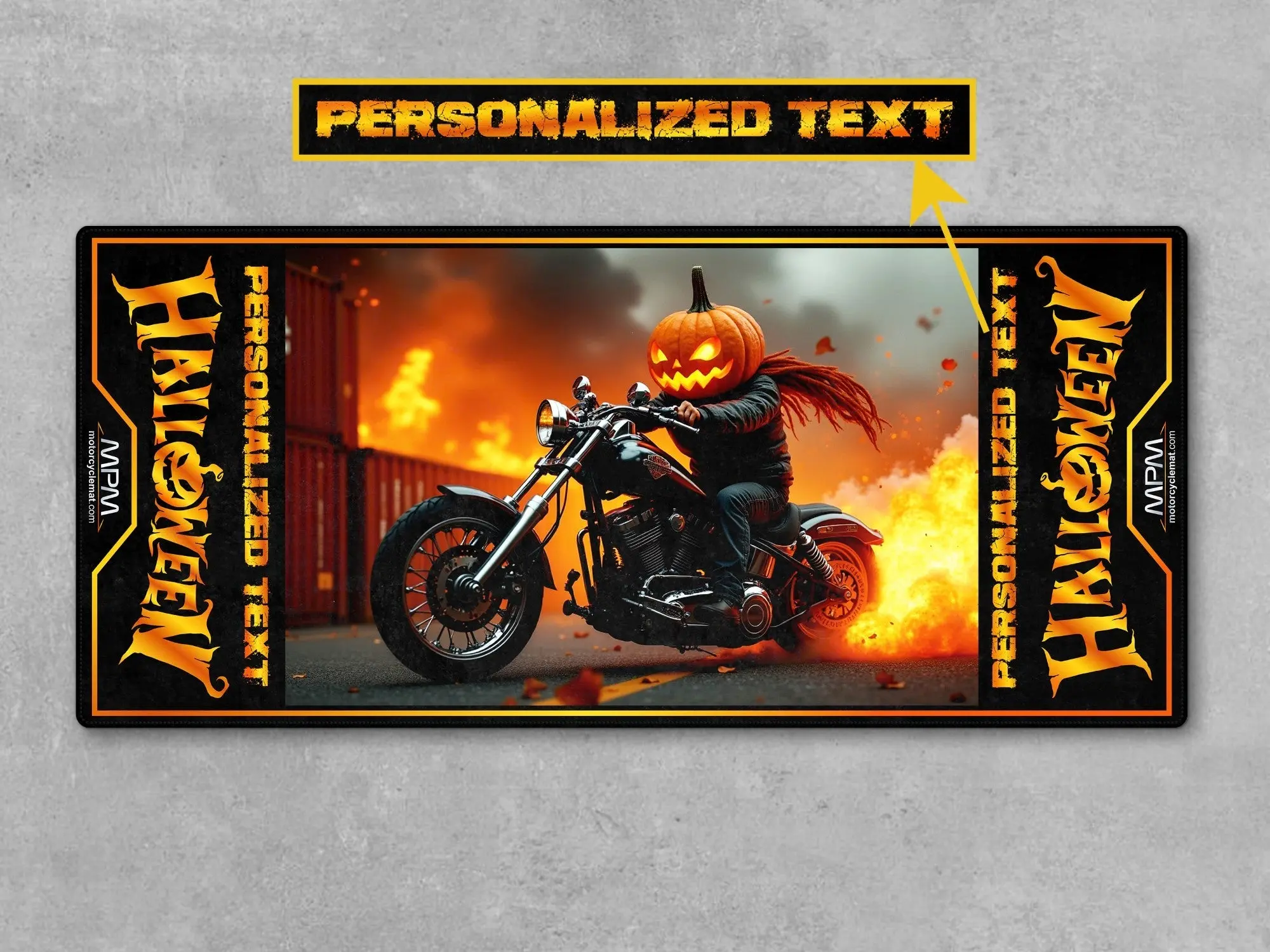 Halloween Special: Spooky Style Motorcycle Mat – Limited Edition! - Image 4