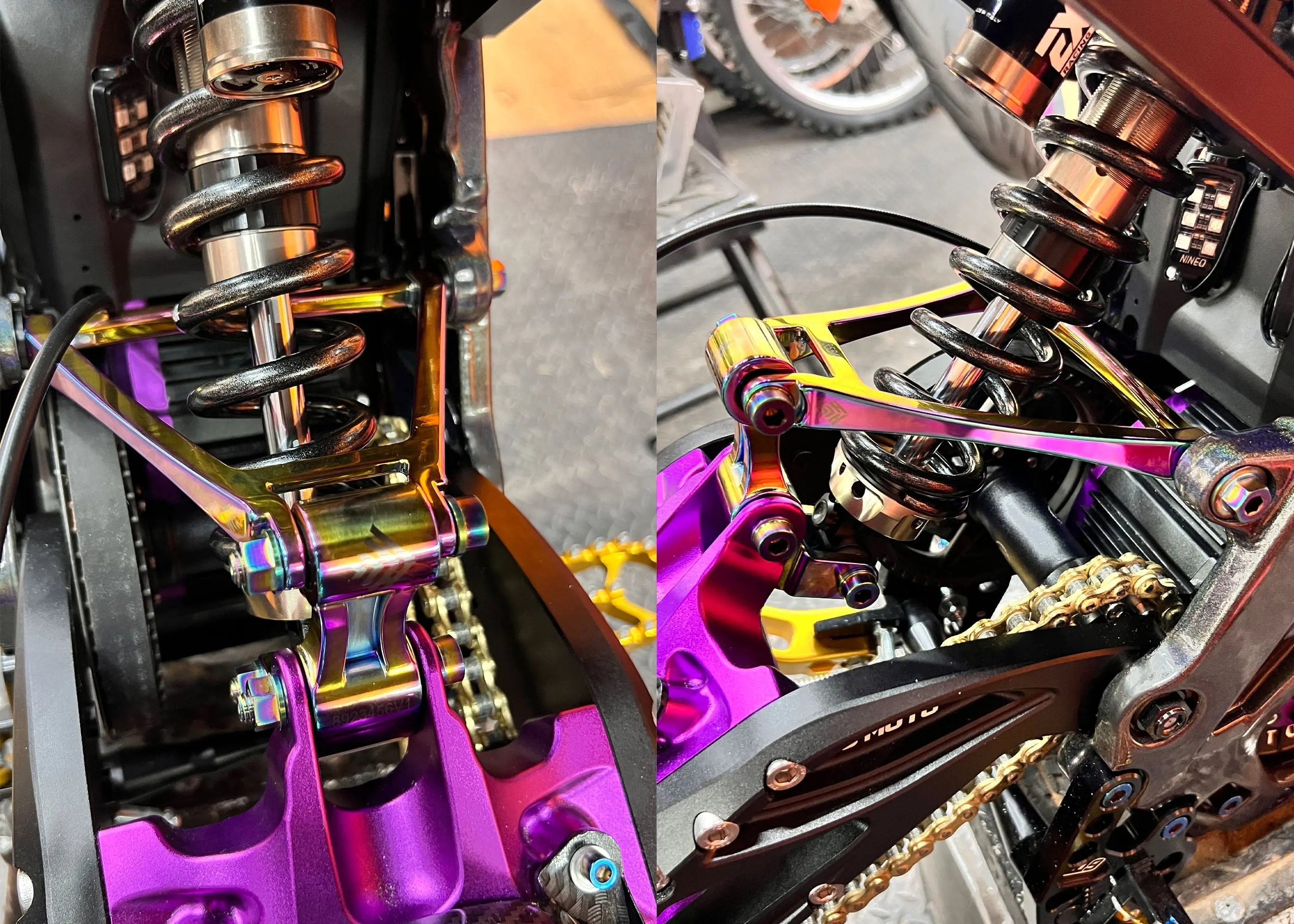 Heavy Hitter Titanium 1.5" Linkage Upgrade for Sur Ron LBX | Segway X260 | Segway X160 - Image 6