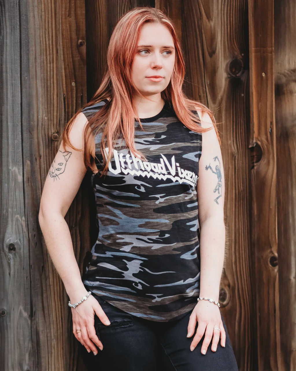 Heavy Metal Camo Muscle Tank - Image 2