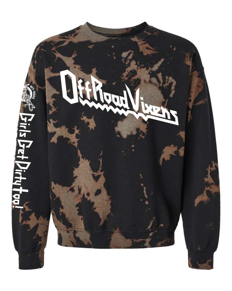 Heavy Metal Crystal Dye Crew Sweatshirt - Image 4