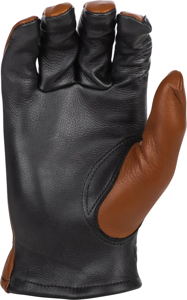 Highway 21 Louie Gloves - Black/Tan - Motorcycle Gloves - Image 2