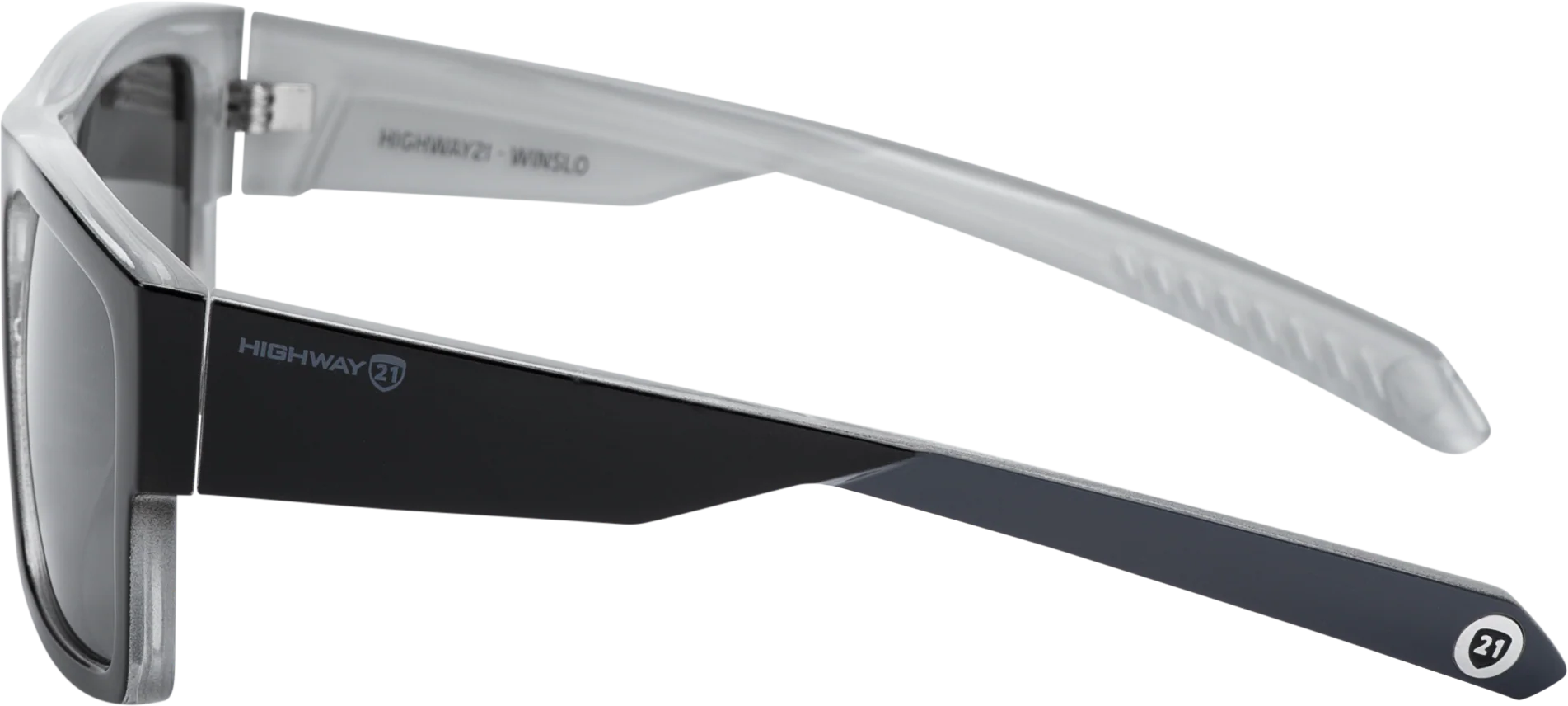 Highway 21 Winslo Black Sunglasses - Motorcycle Riding Sunglasses - Image 2