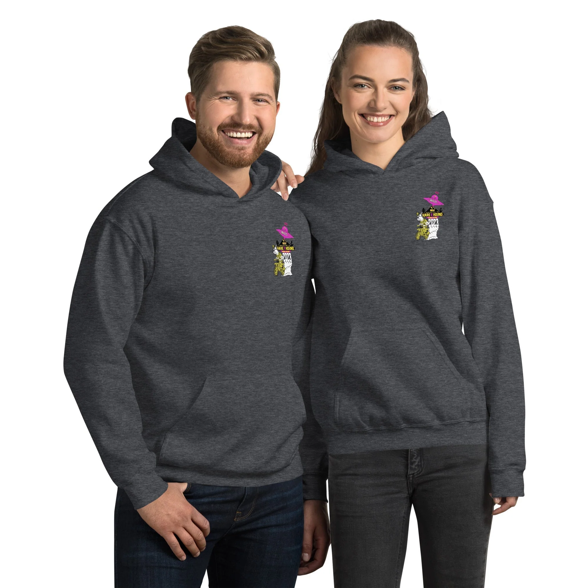 Hoodie - Rovers / Invaders 2023 Hare & Hound - Image 2