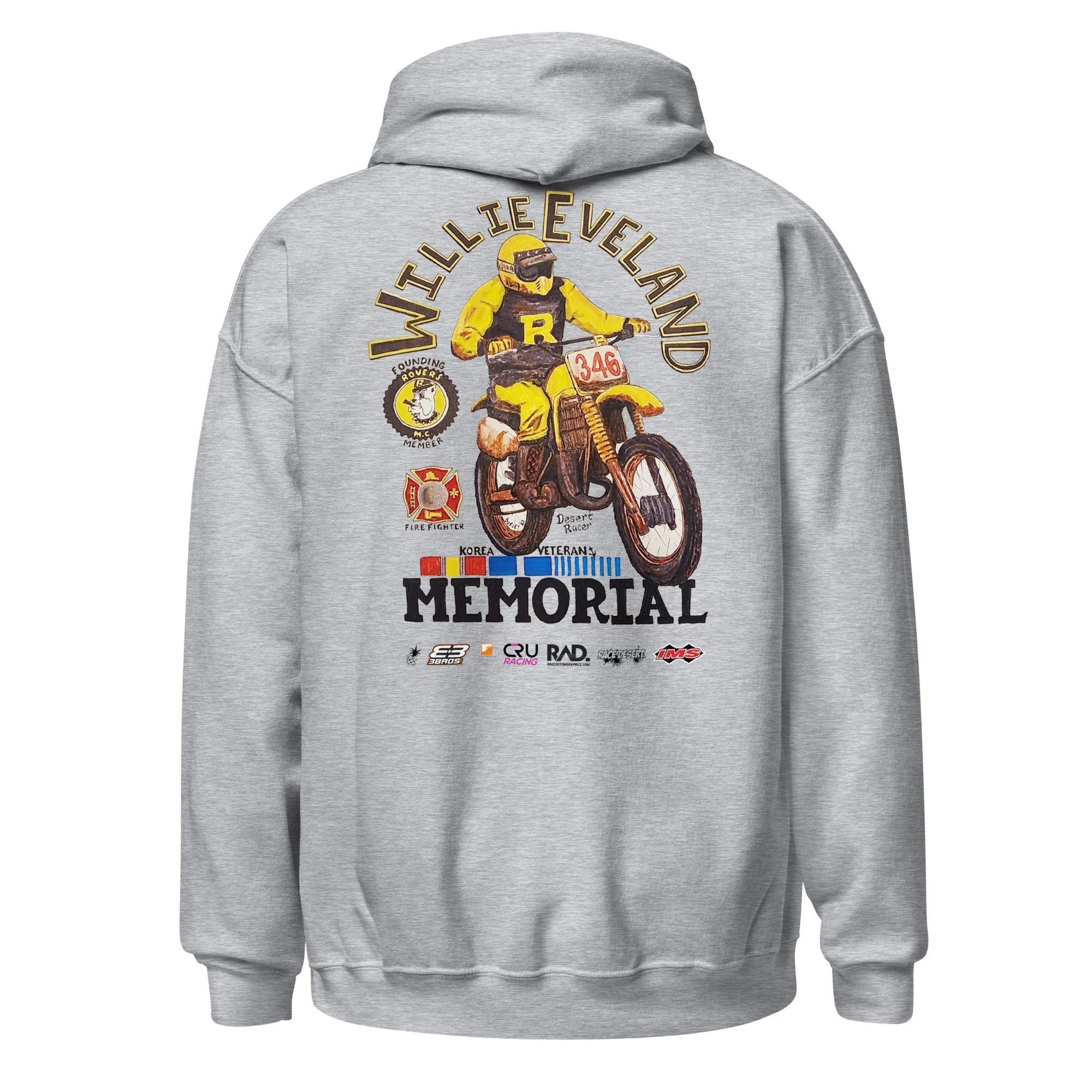Hoodie - Rovers / Invaders 2023 Hare & Hound - Image 7