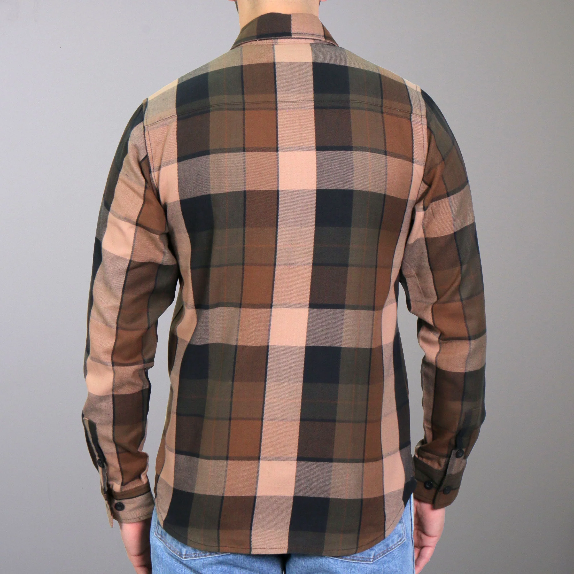 Hot Leathers FLM2013 Men's 'Sidewinder' Flannel Long Sleeve Shirt - Image 2