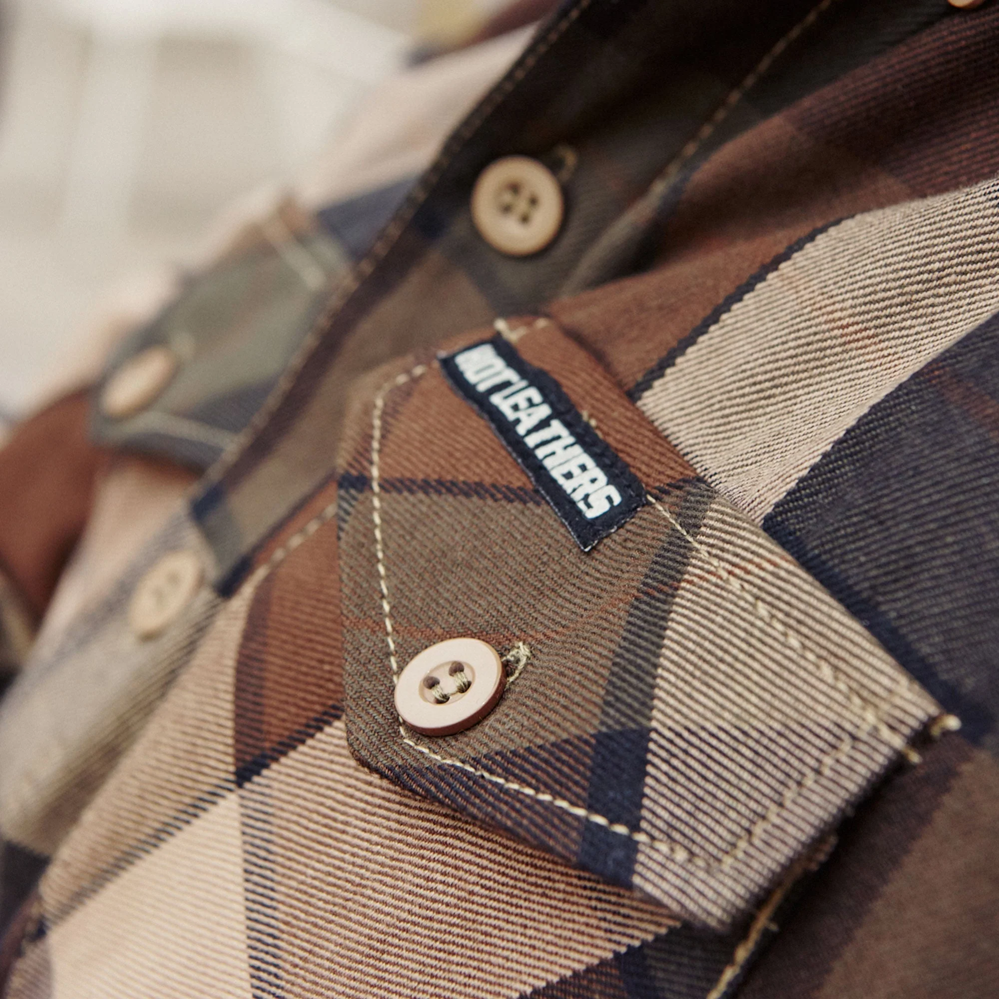 Hot Leathers FLM2013 Men's 'Sidewinder' Flannel Long Sleeve Shirt - Image 5