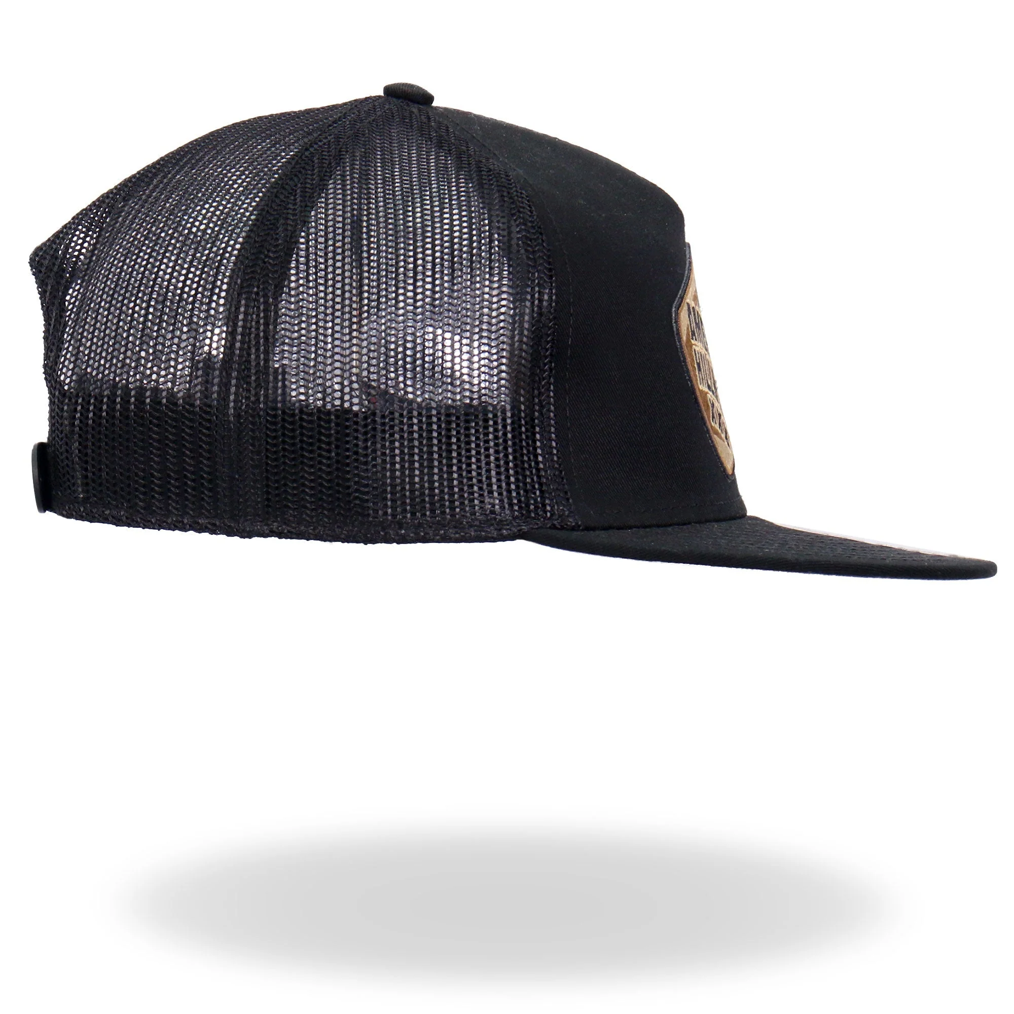 Hot Leathers GSH2025 Black All American Hilbilly Snapback - Image 5