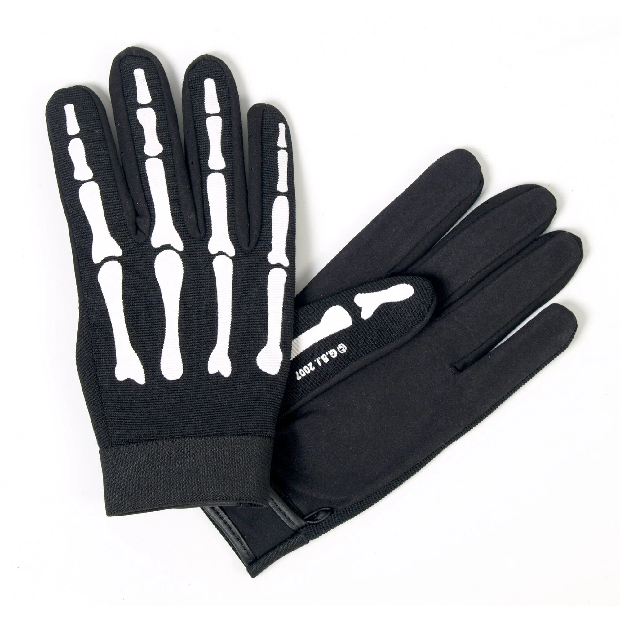 Hot Leathers GVM2007 Skeleton Mechanics Gloves - Image 2