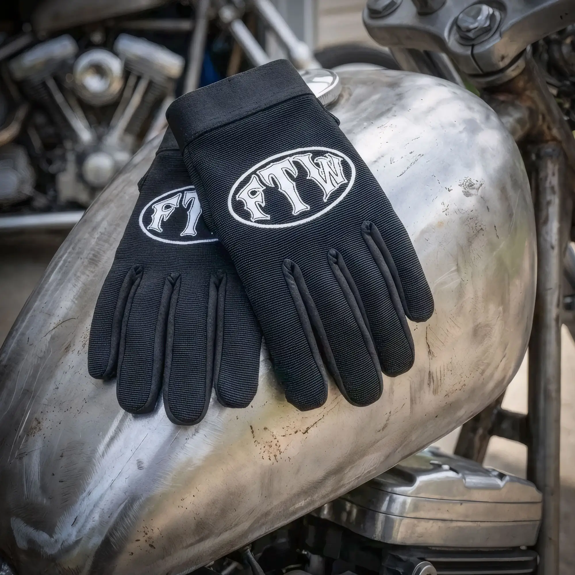 Hot Leathers GVM2016 FTW Mechanic Gloves - Image 7