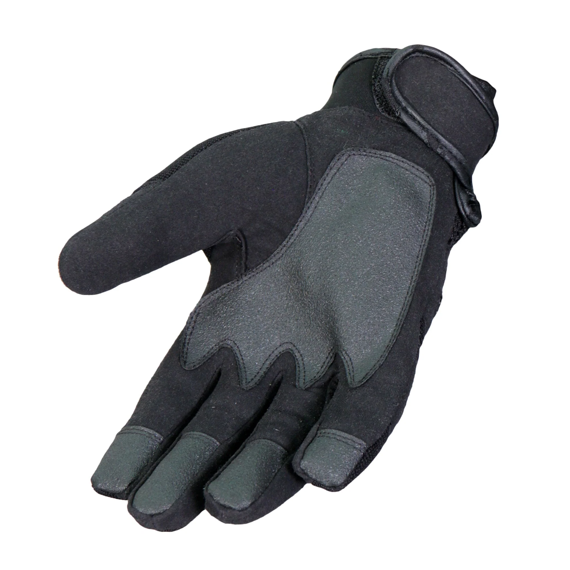 Hot Leathers Padded Knuckle Mechanic Gloves - Image 3