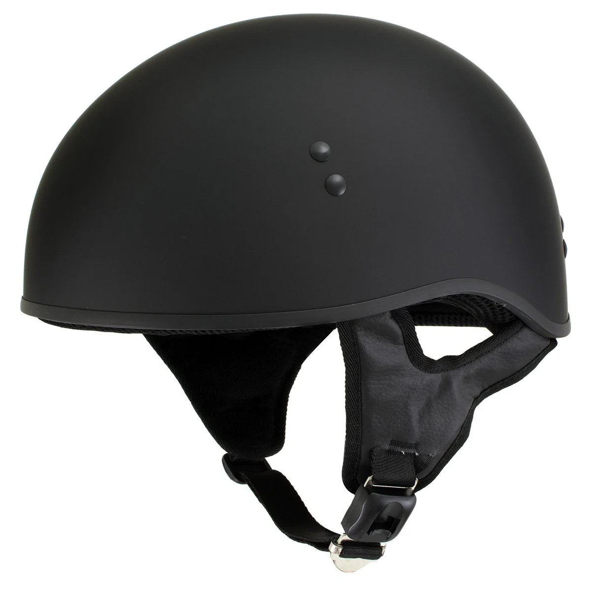 Hot Leathers T68-SP 'The O.G.' No Logo Flat Black DOT Helmet with MP7922FMSET Heated Balaclava Bundle - Image 4