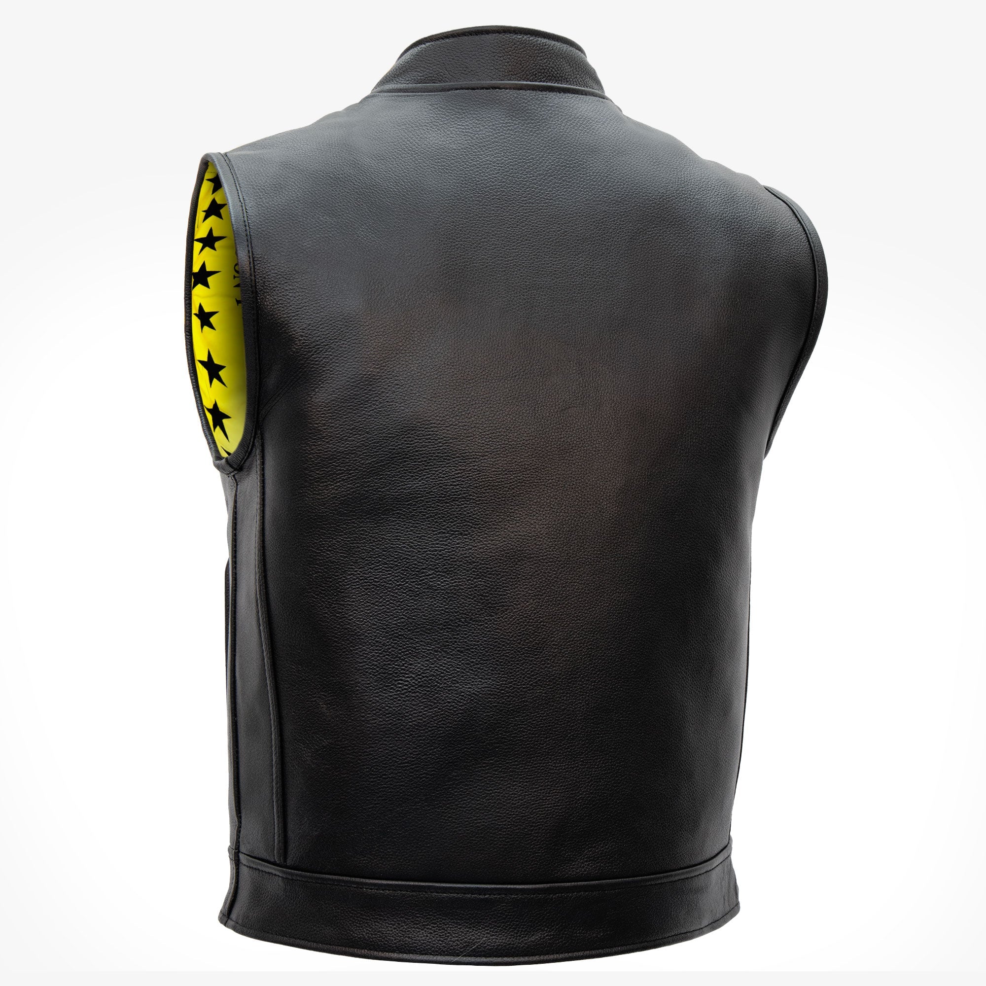 Hot Leathers VSM1053 Men's Black 'Don't Tread On Me' Motorcycle Club Style Conceal and Carry Leather Biker Vest - Image 10