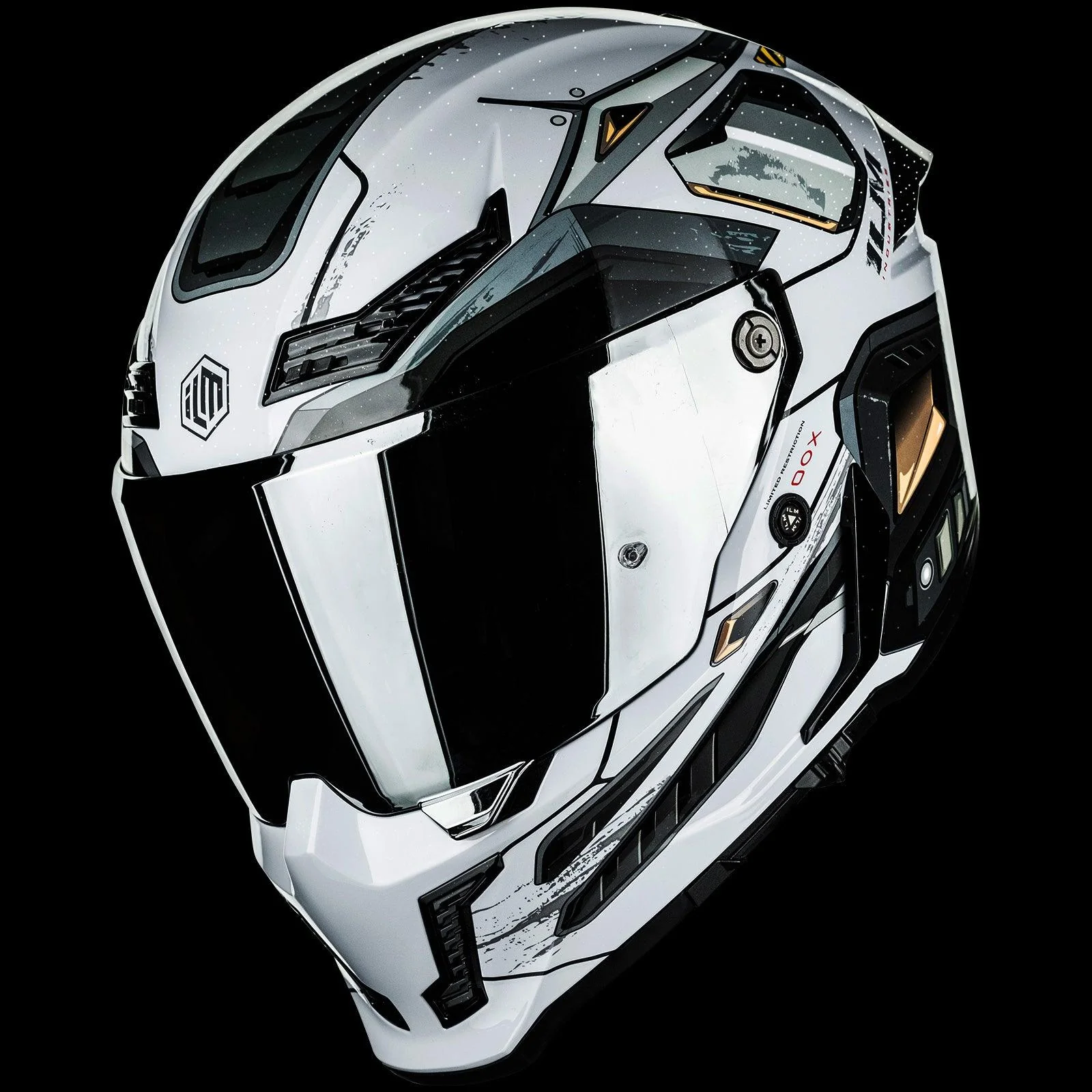 ILM Full Face Motorcycle Helmets - Racing Helmet - Model MF509 - Image 11