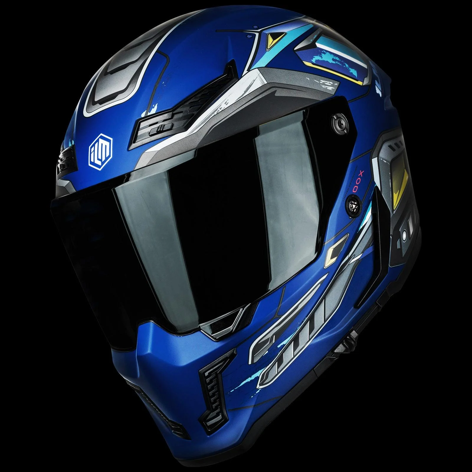 ILM Full Face Motorcycle Helmets - Racing Helmet - Model MF509 - Image 12
