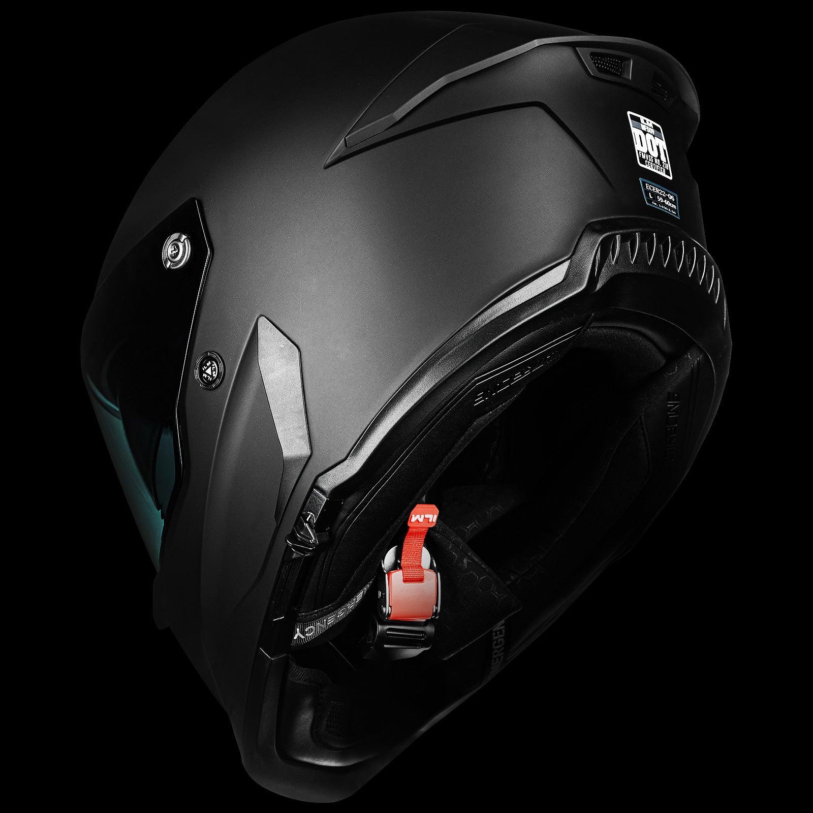 ILM Full Face Motorcycle Helmets - Racing Helmet - Model MF509 - Image 19