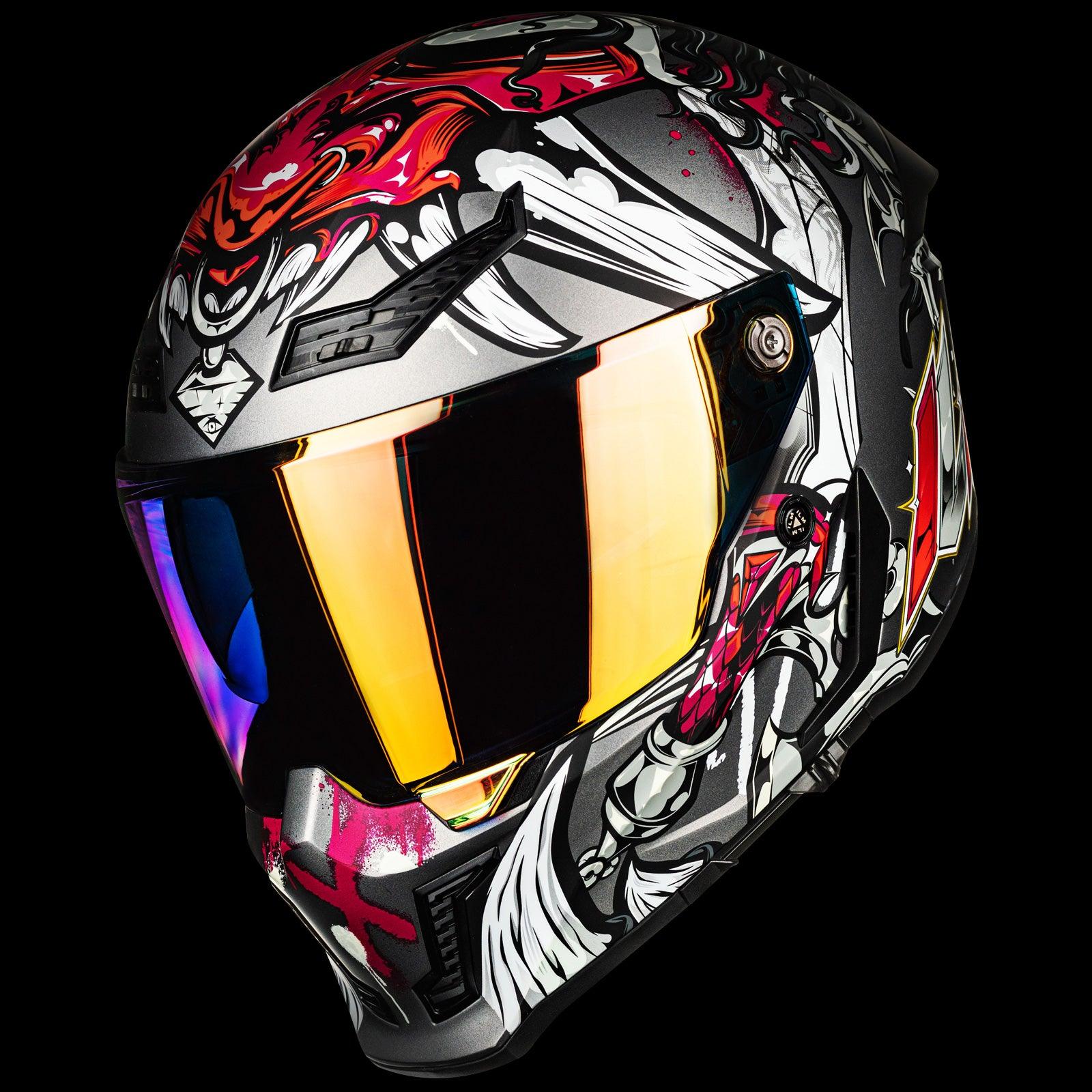 ILM Full Face Motorcycle Helmets - Racing Helmet - Model MF509 - Image 22