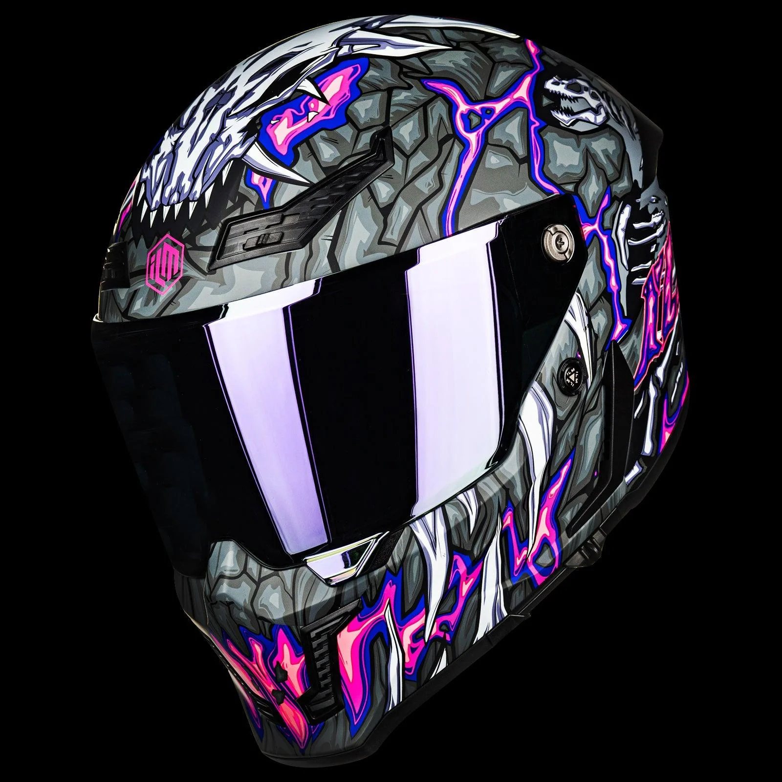 ILM Full Face Motorcycle Helmets - Racing Helmet - Model MF509 - Image 3