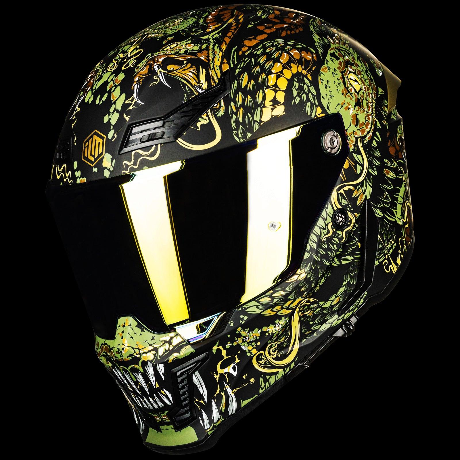 ILM Full Face Motorcycle Helmets - Racing Helmet - Model MF509 - Image 5