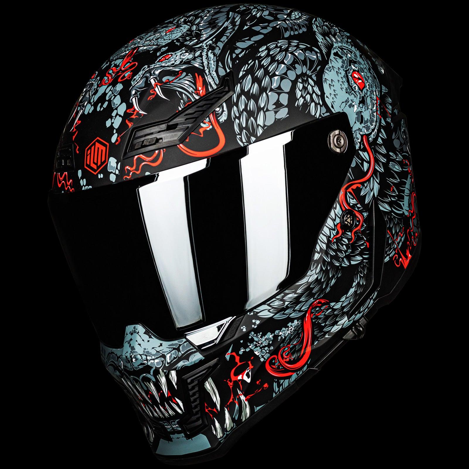 ILM Full Face Motorcycle Helmets - Racing Helmet - Model MF509 - Image 7