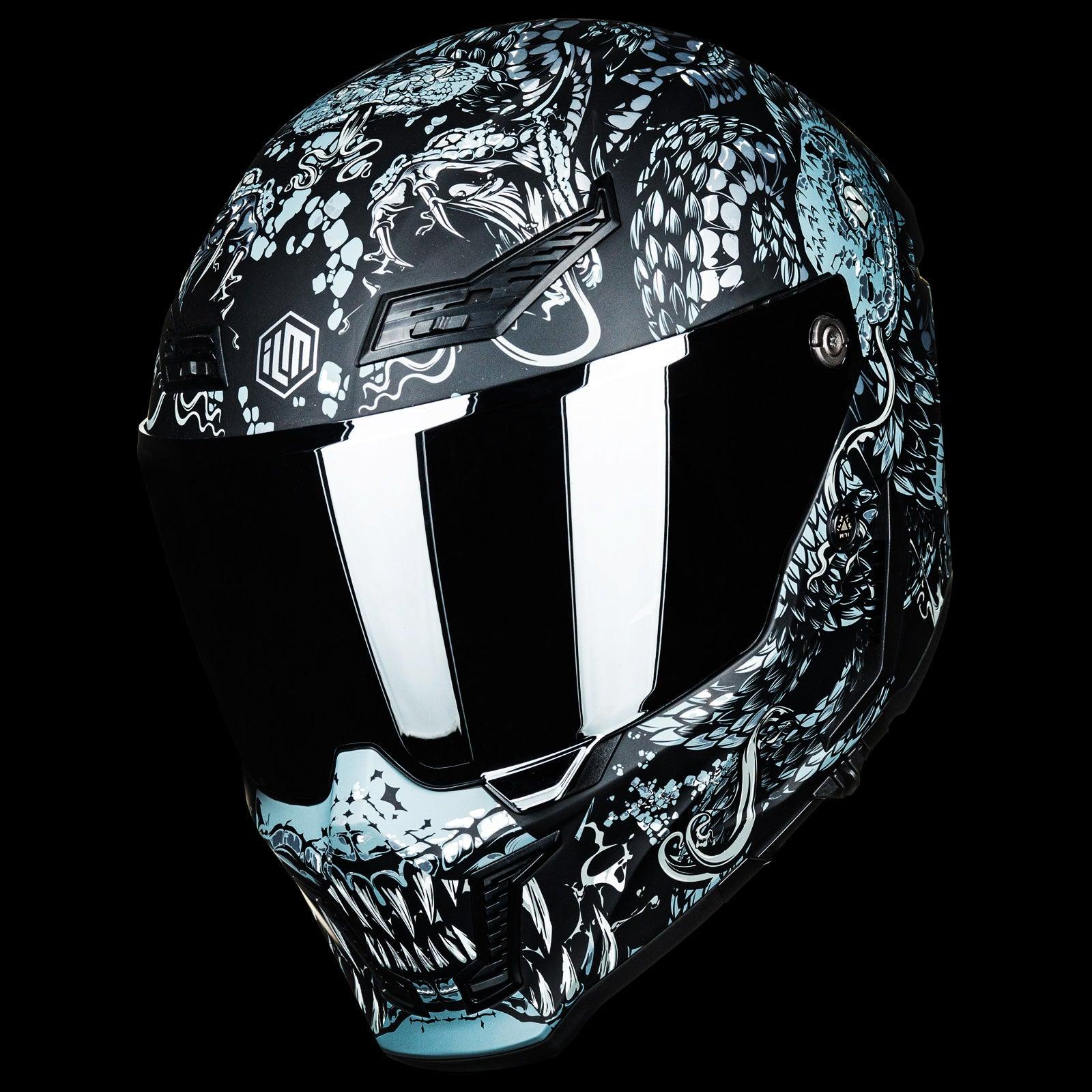 ILM Full Face Motorcycle Helmets - Racing Helmet - Model MF509 - Image 9
