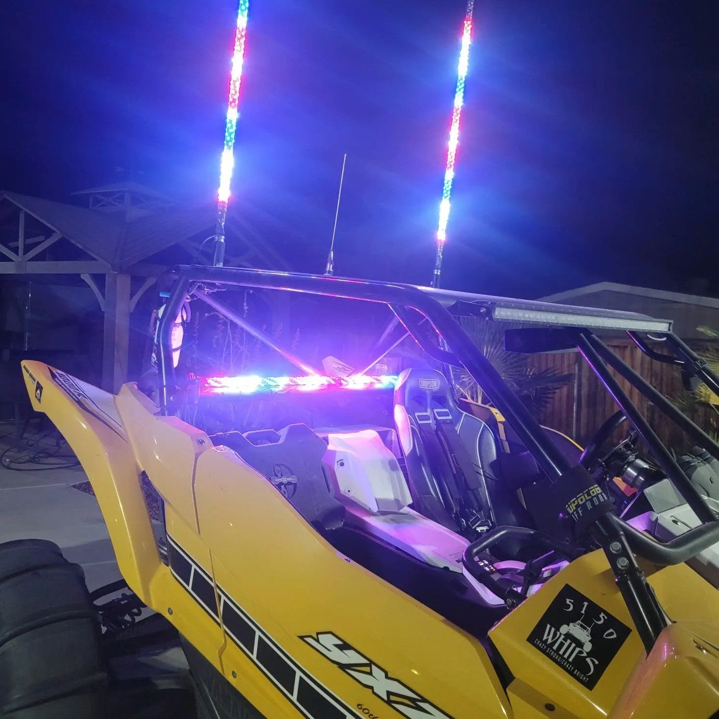 5150 Interior LED Whip for SxS - 🇺🇸 USA Made - Image 3