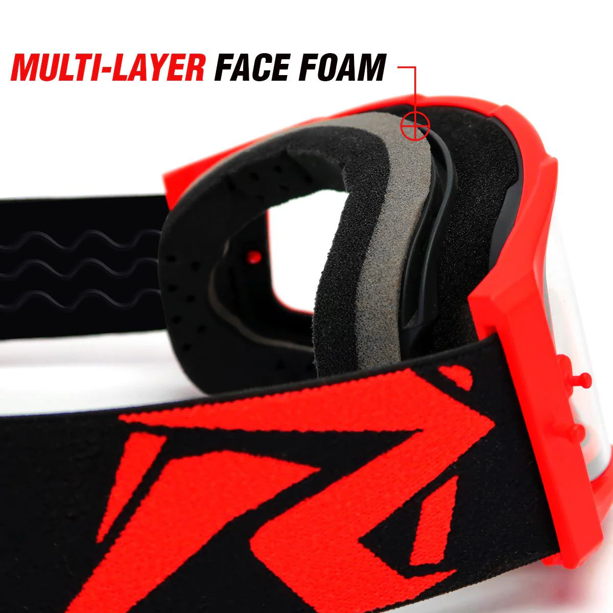 J.A.C. V2 MX Goggle with Clear Lens - Image 6